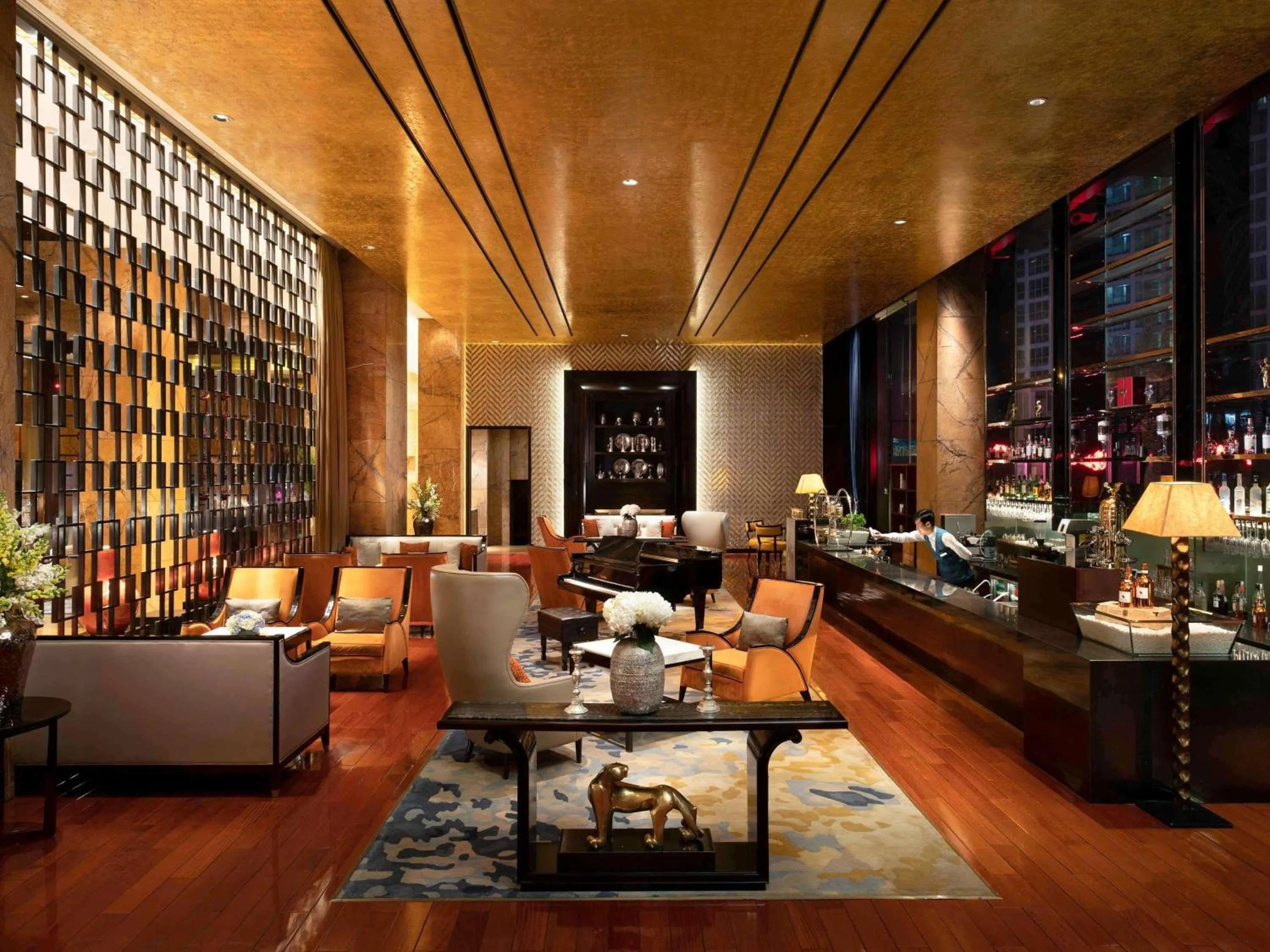 Lounge or bar in Fairmont Beijing
