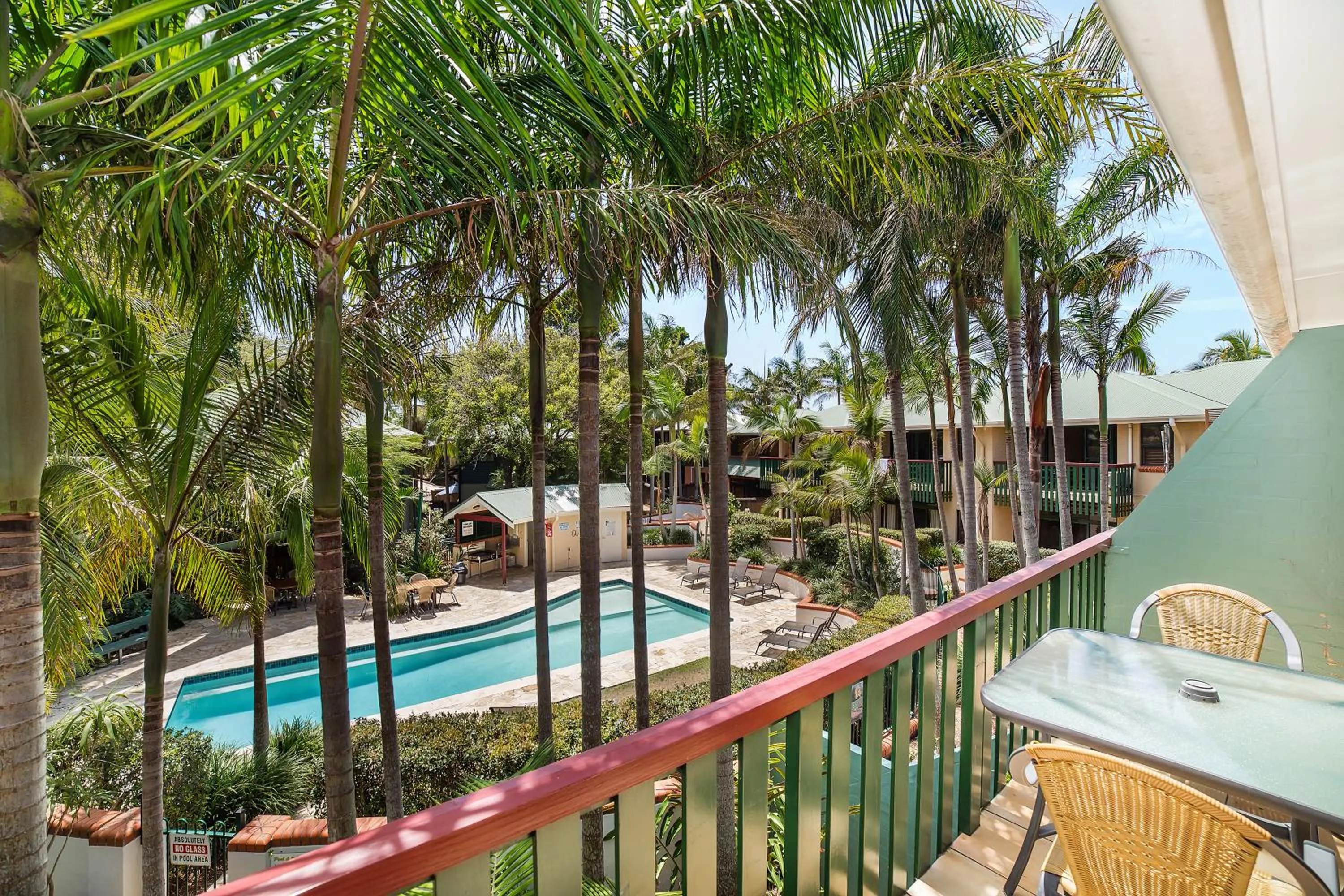 Garden in The Crest Byron Bay