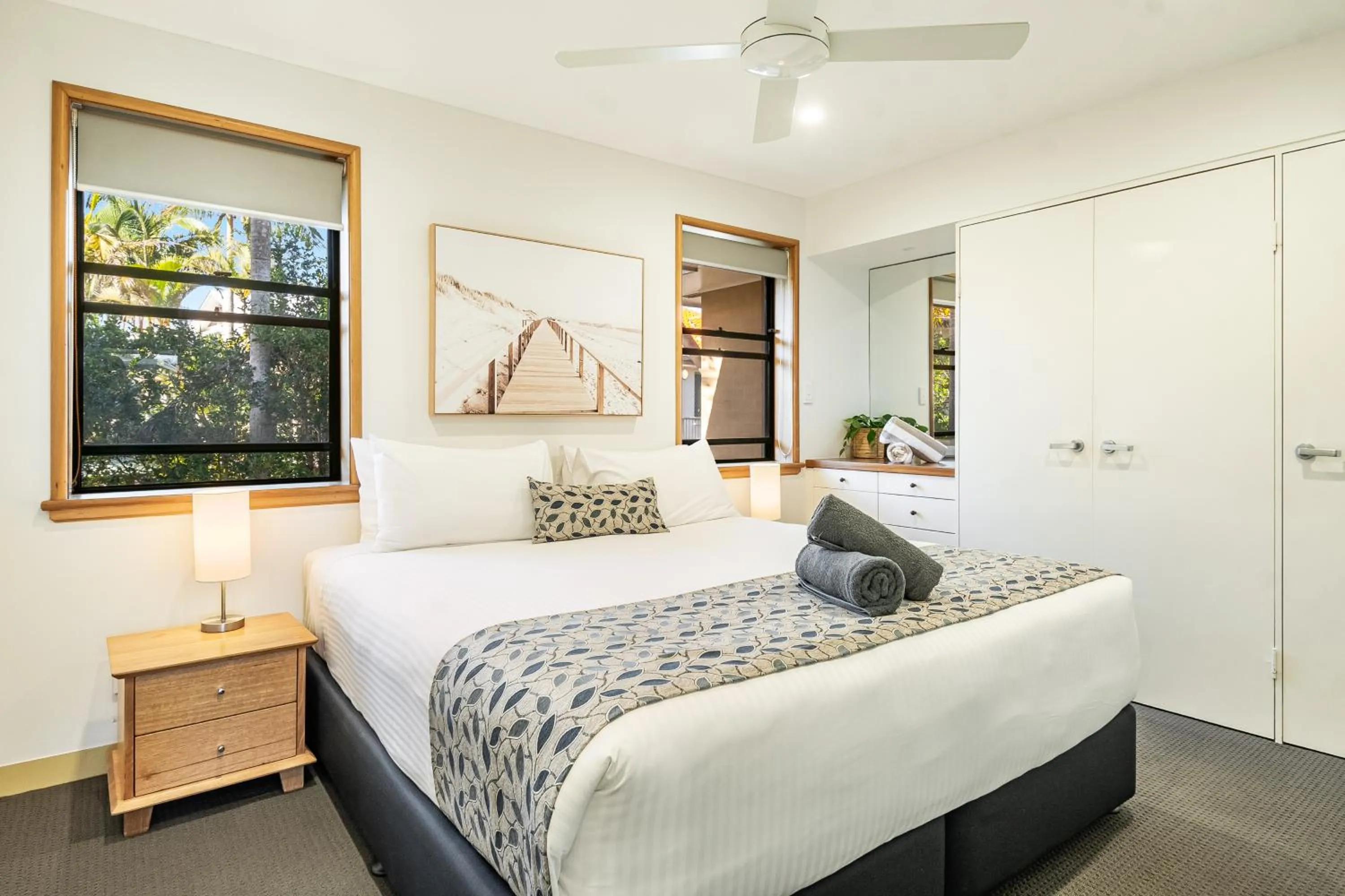 Bed in The Crest Byron Bay