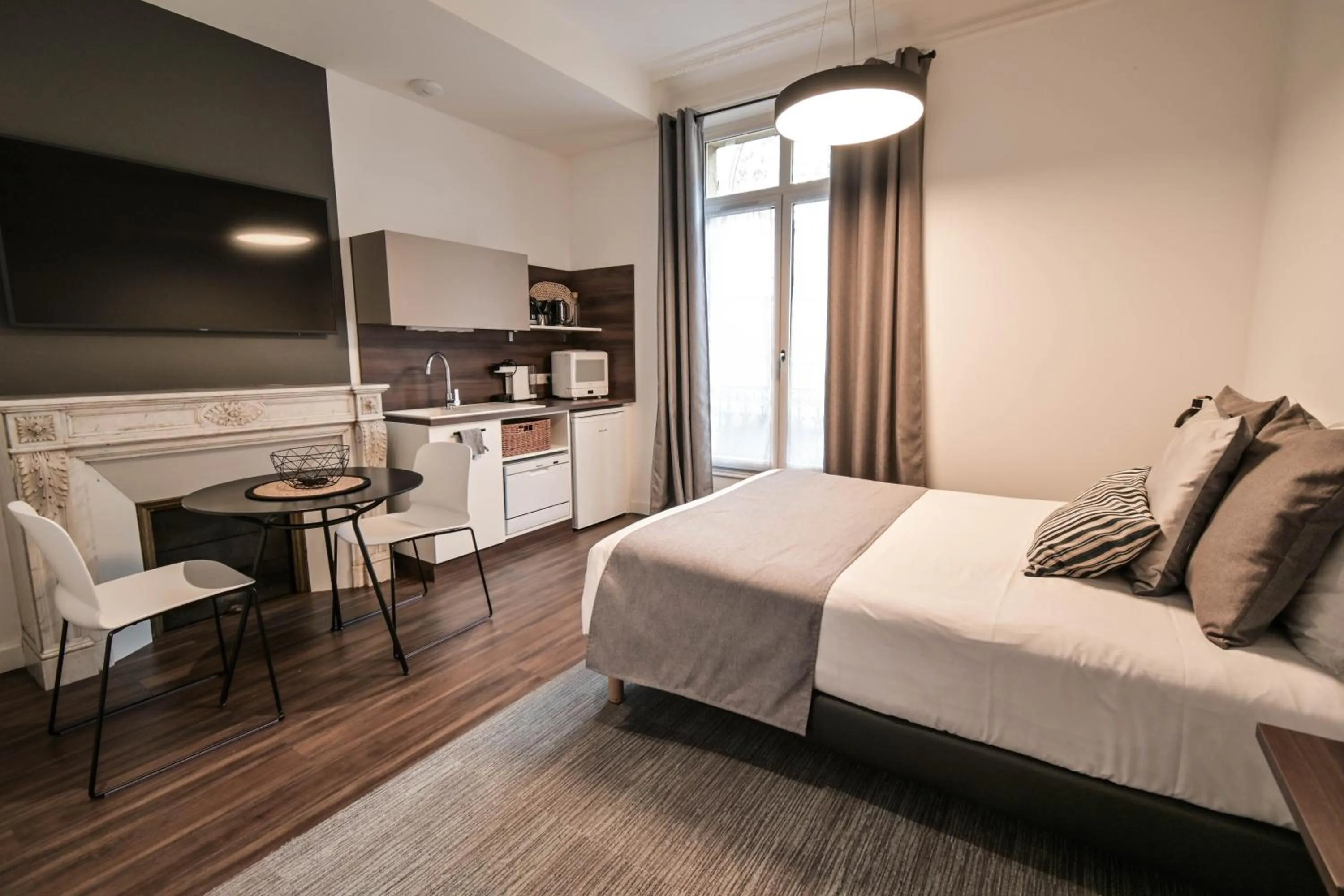 Bed in Les cles du 27 Paris