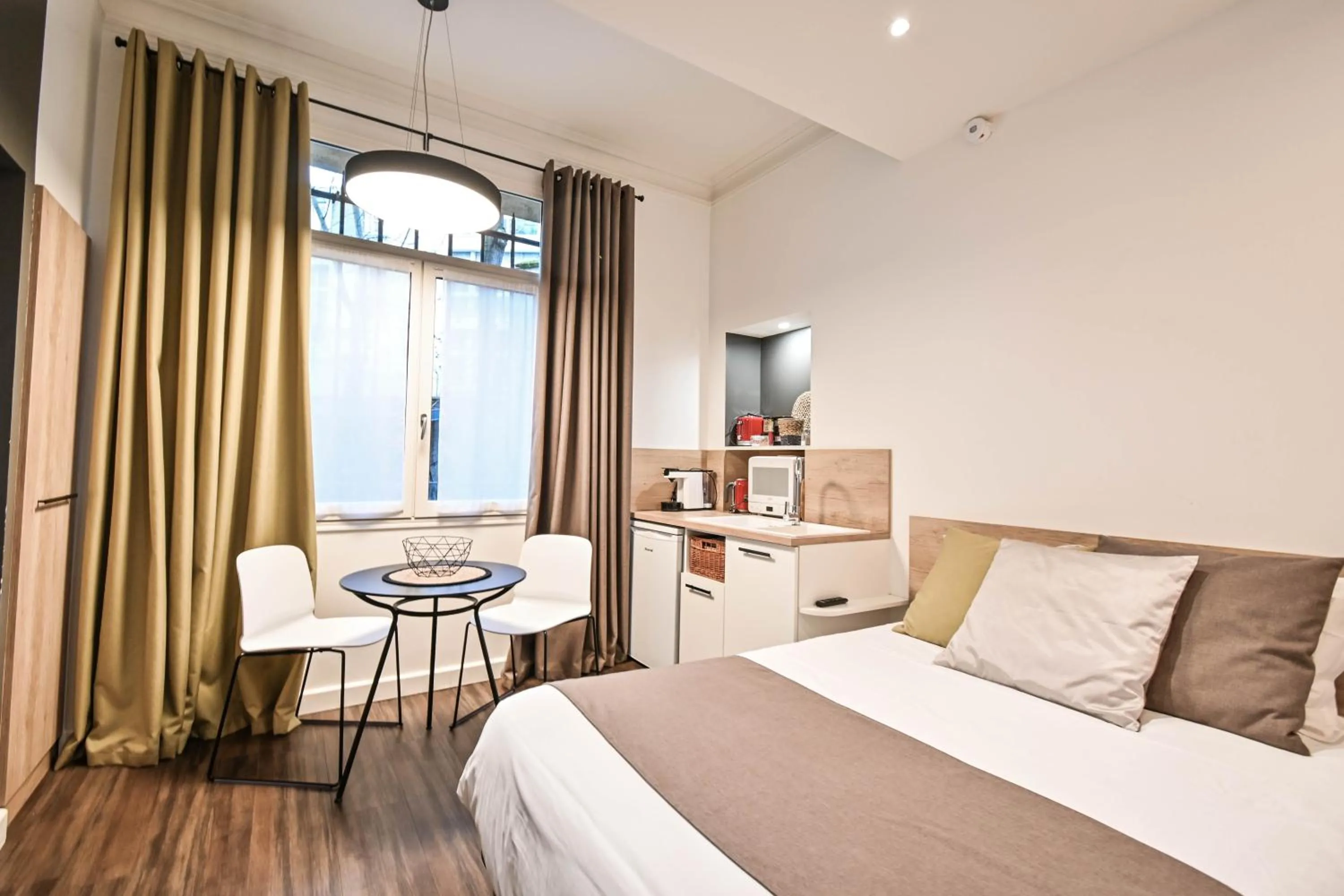 Bed in Les cles du 27 Paris