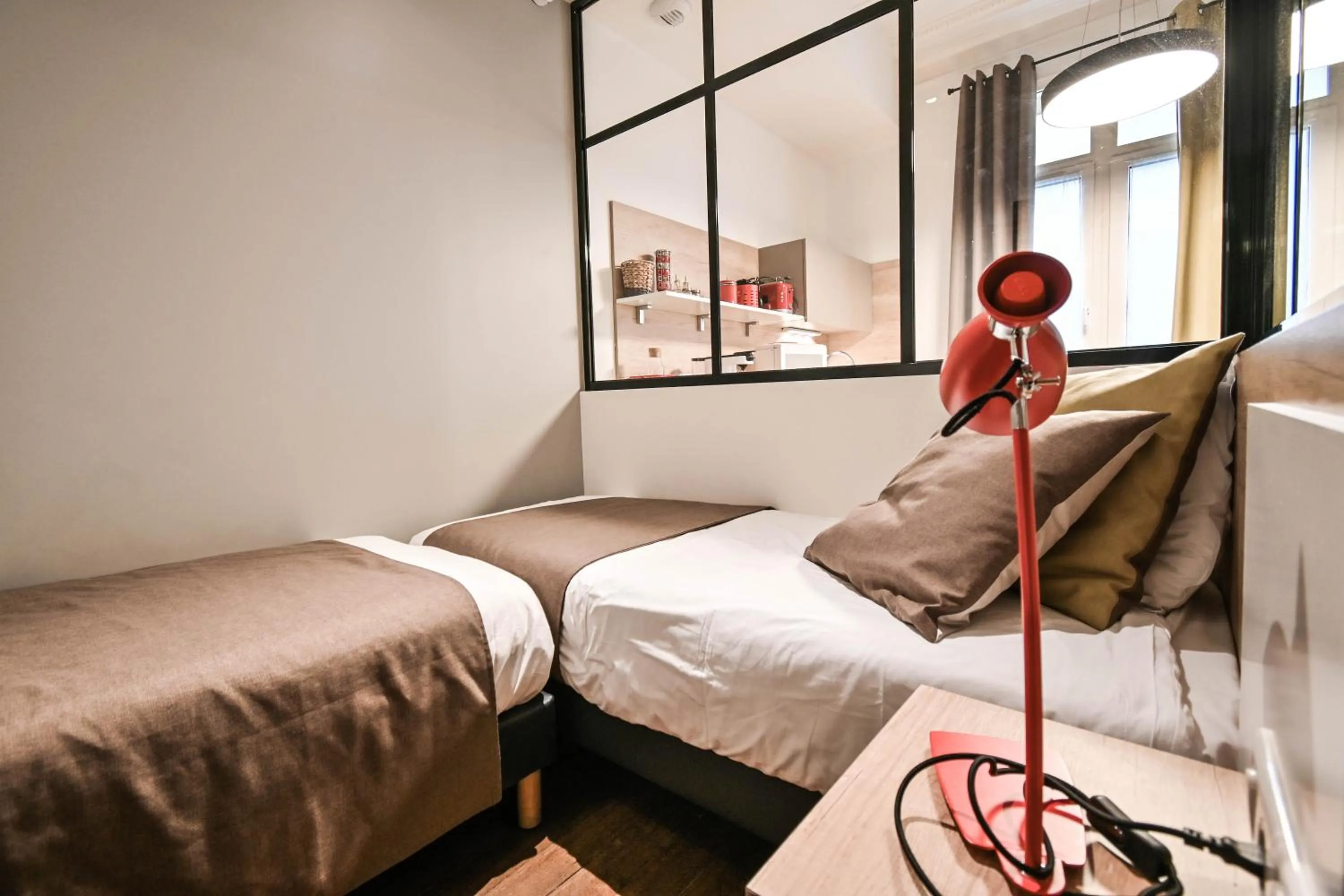 Bed in Les cles du 27 Paris