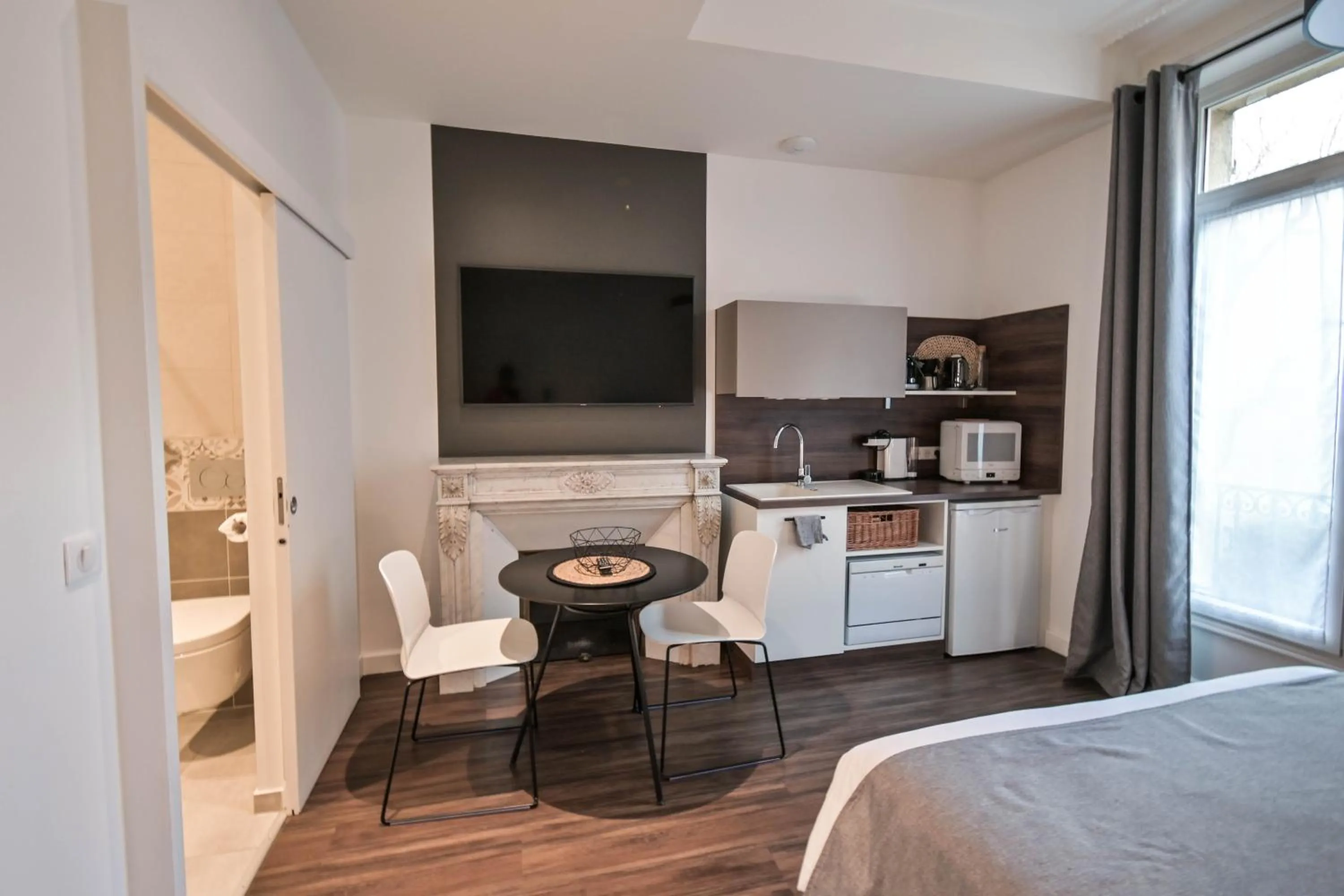 Bed in Les cles du 27 Paris