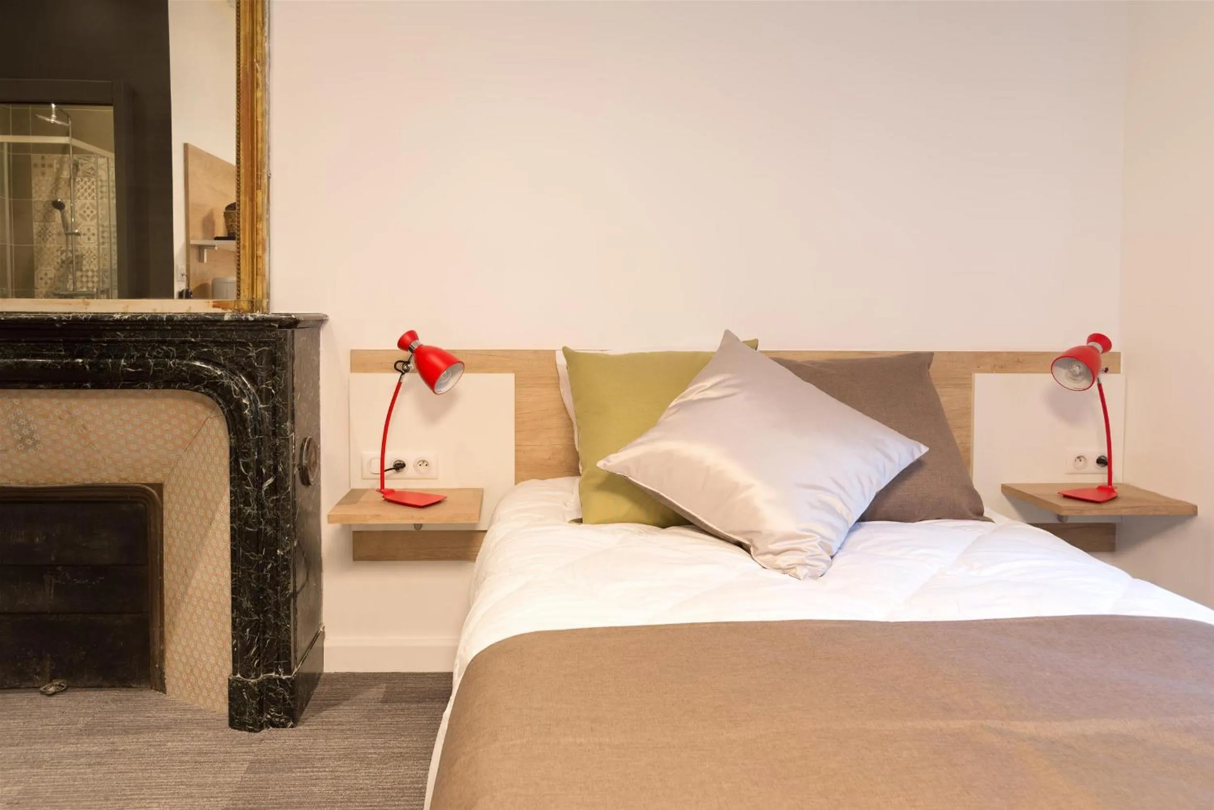 Bed in Les cles du 27 Paris