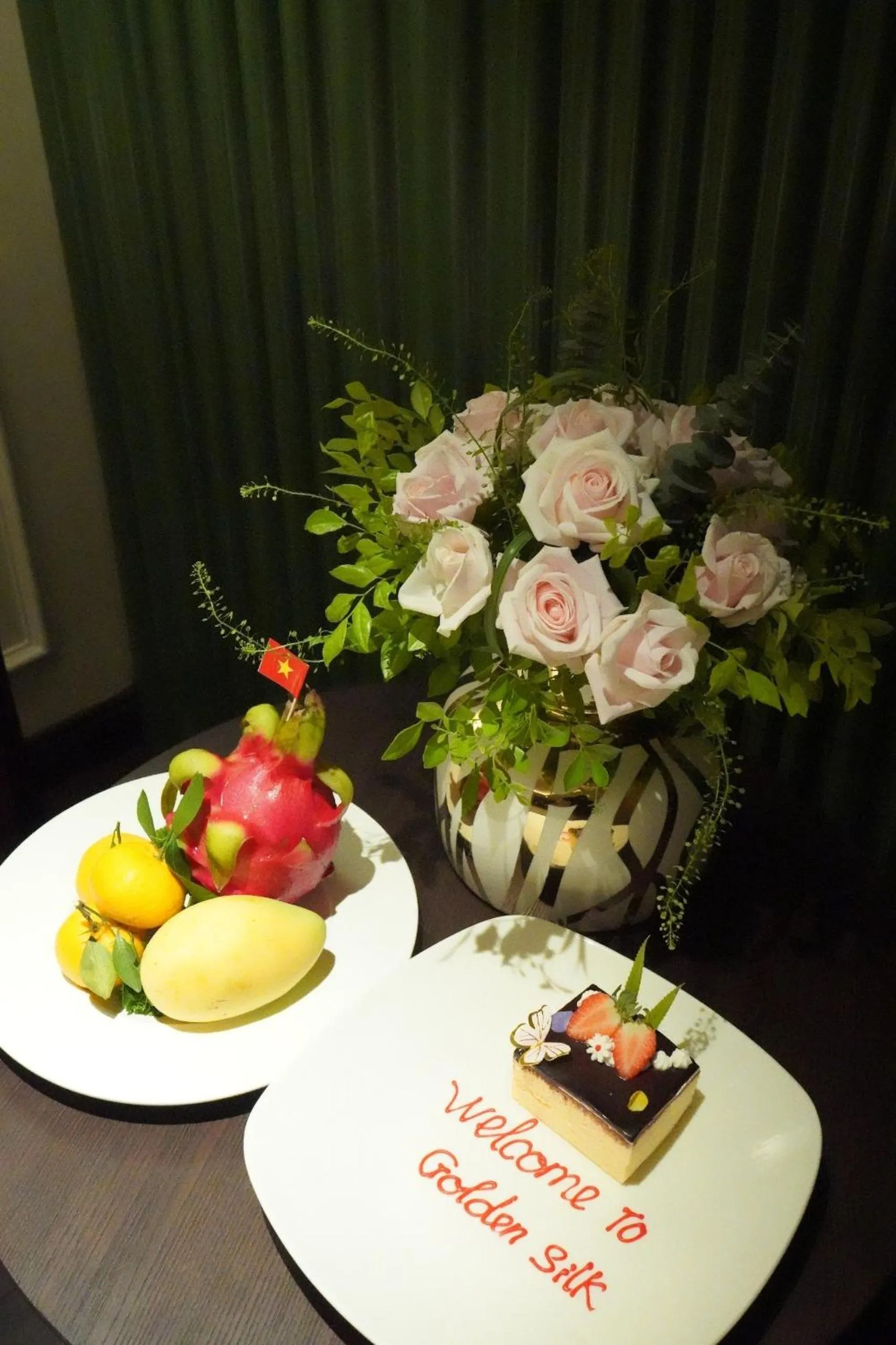 Decorative detail in Golden Silk Boutique Hotel