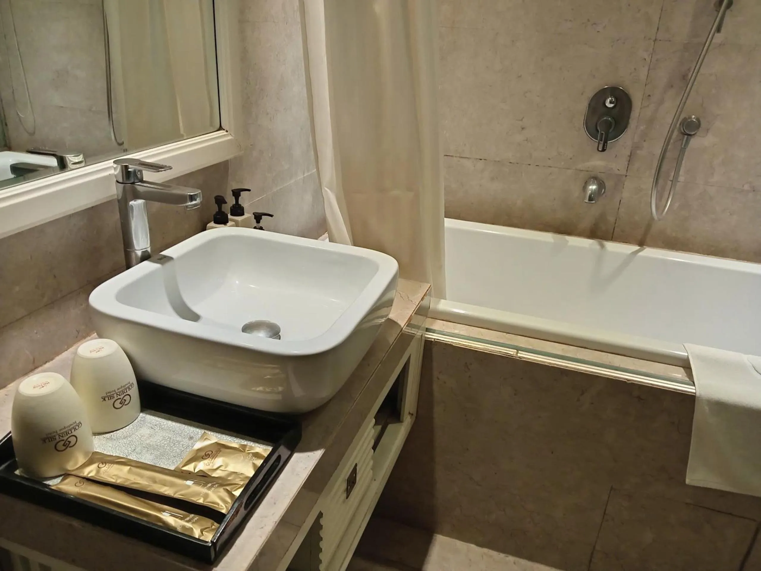 Bathroom in Golden Silk Boutique Hotel