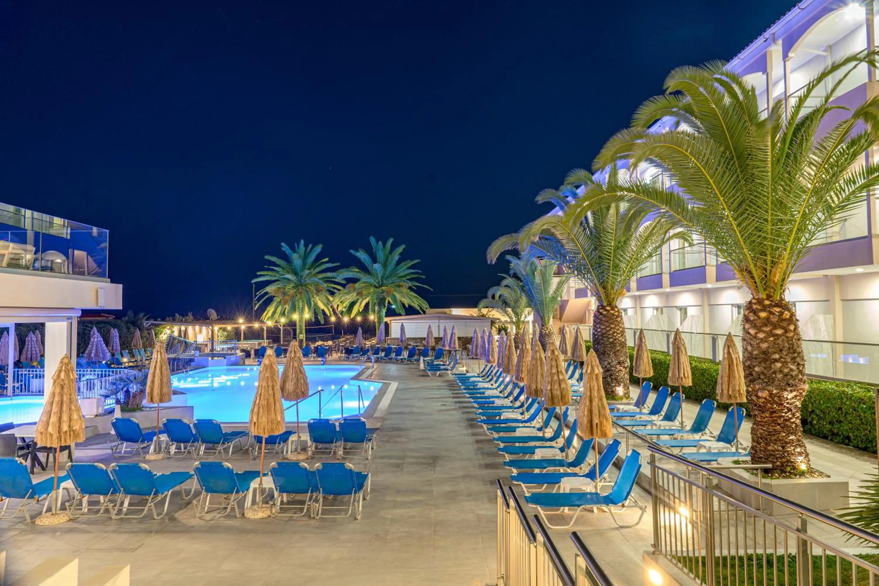 Swimming pool in Poseidon Beach Hotel