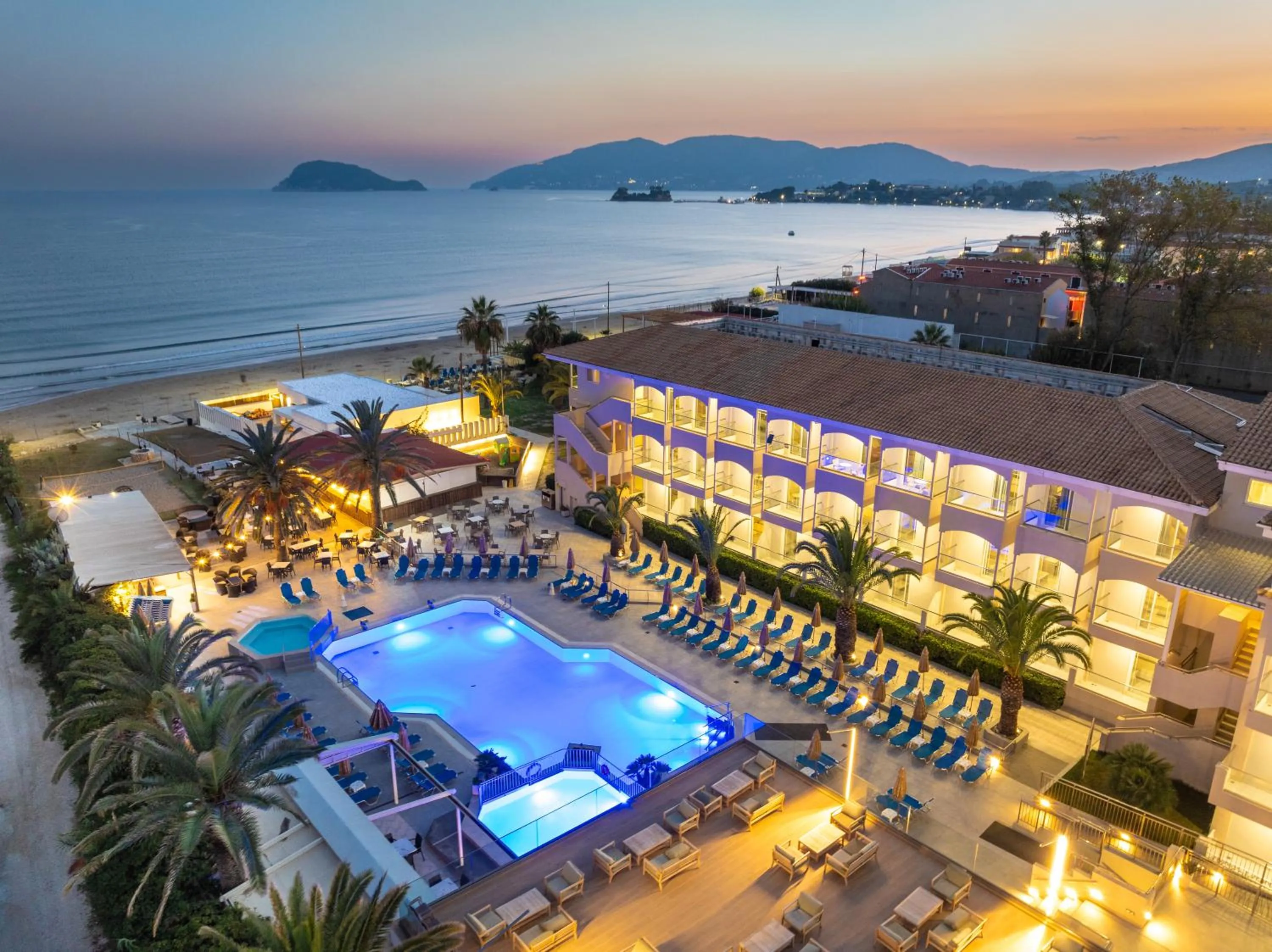 Sea view in Poseidon Beach Hotel