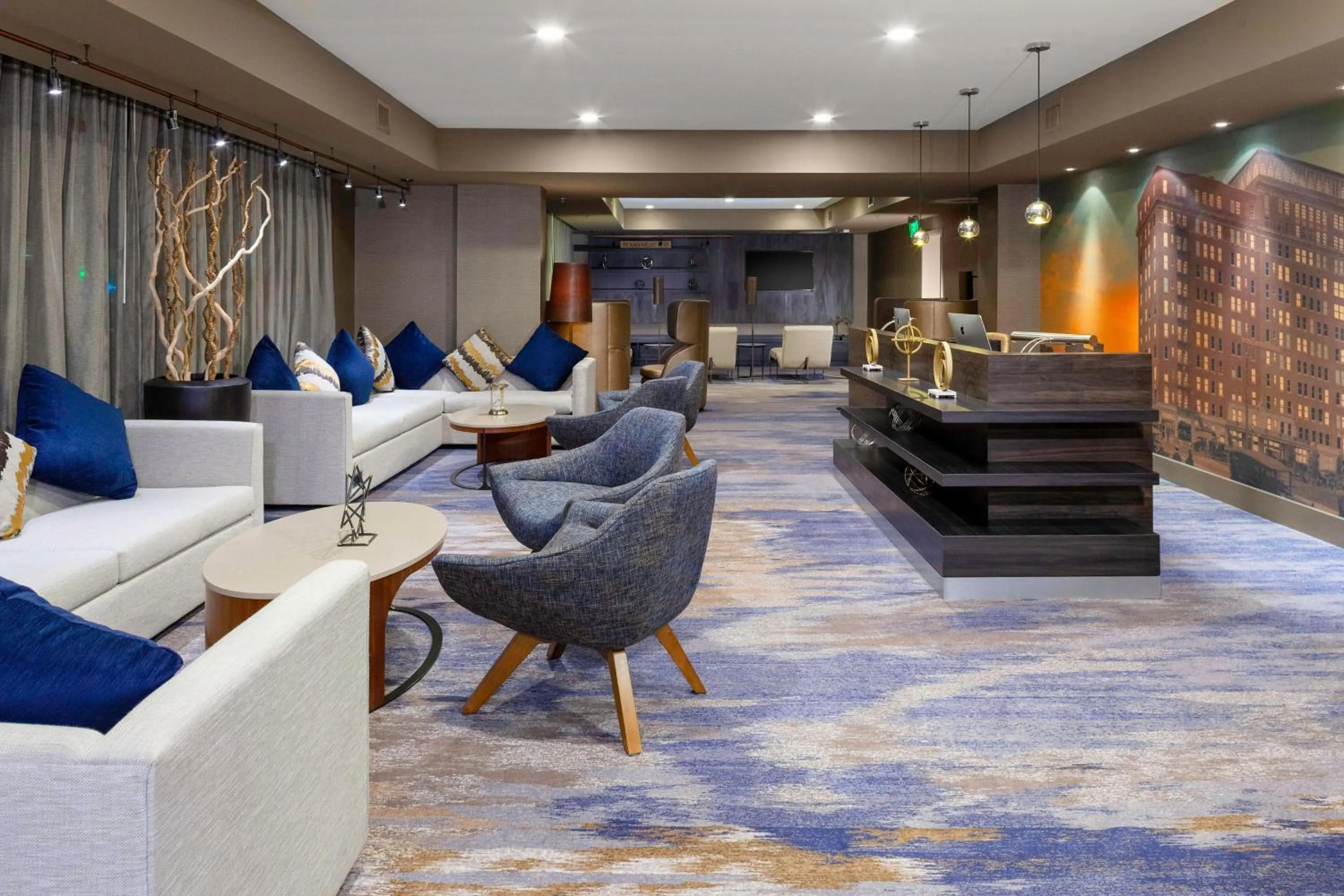 Lobby or reception in Courtyard by Marriott Dallas Downtown/Reunion District