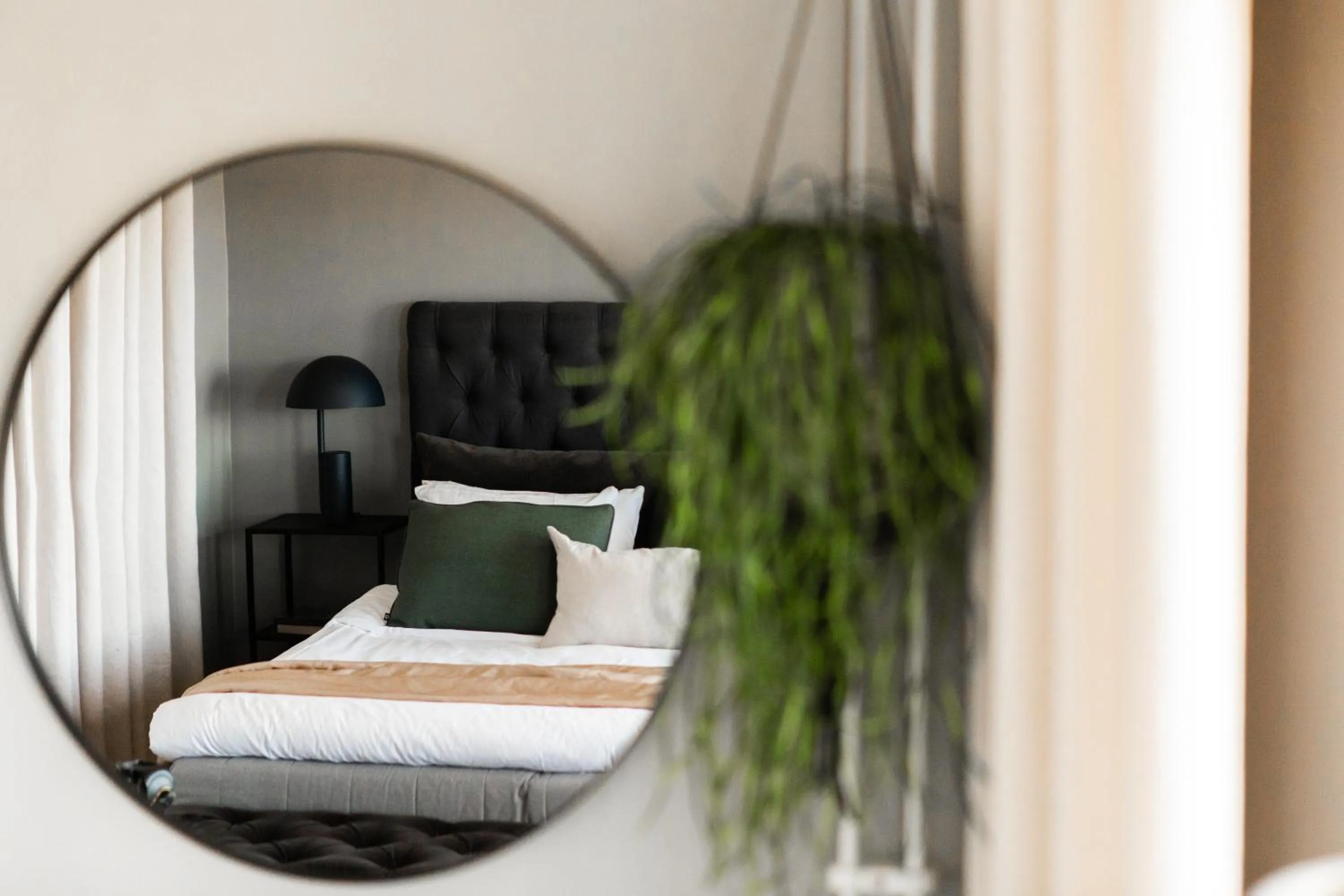 Bed in Hotell Bogesund