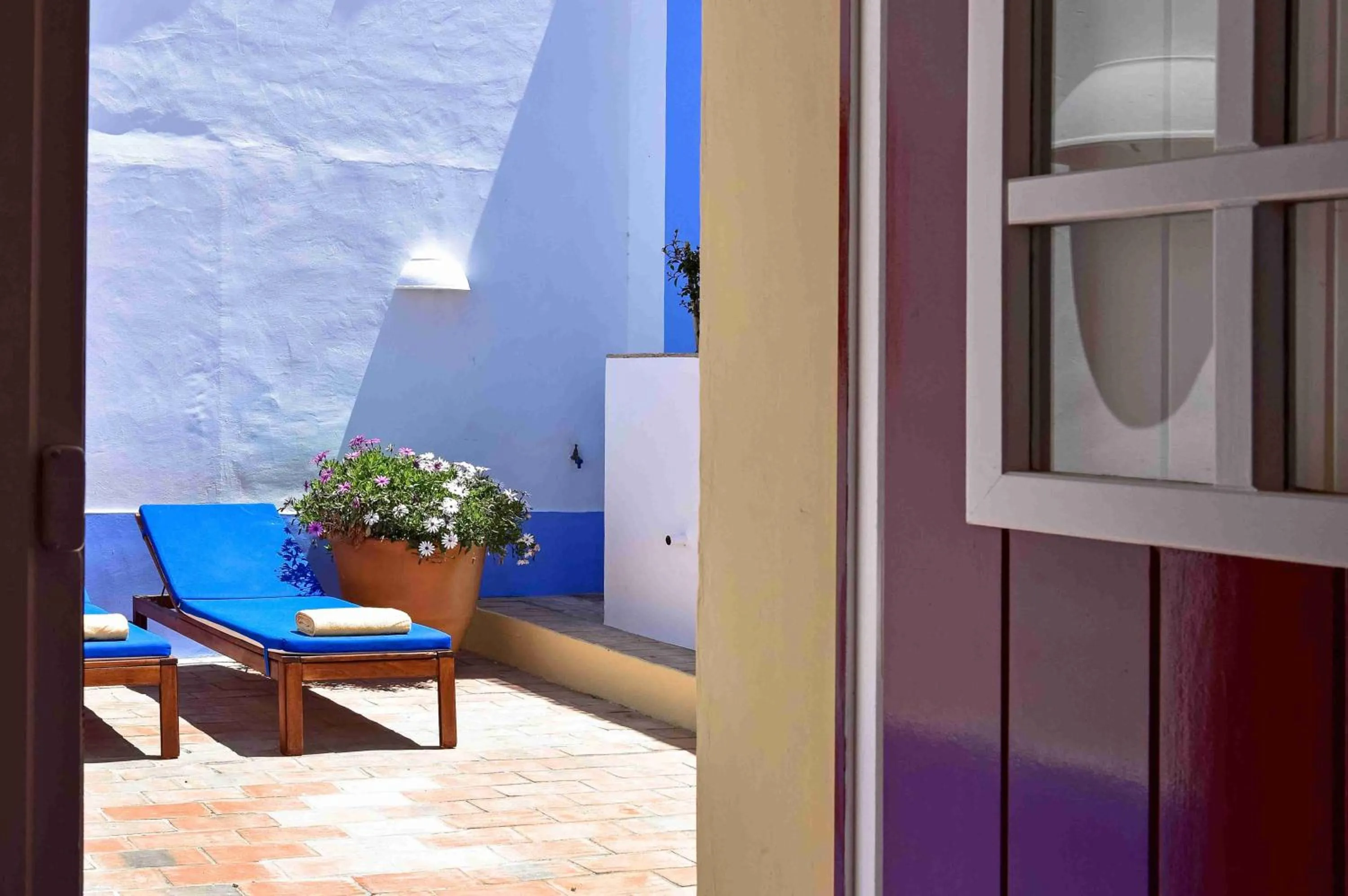 Inner courtyard view in Herdade Do Touril