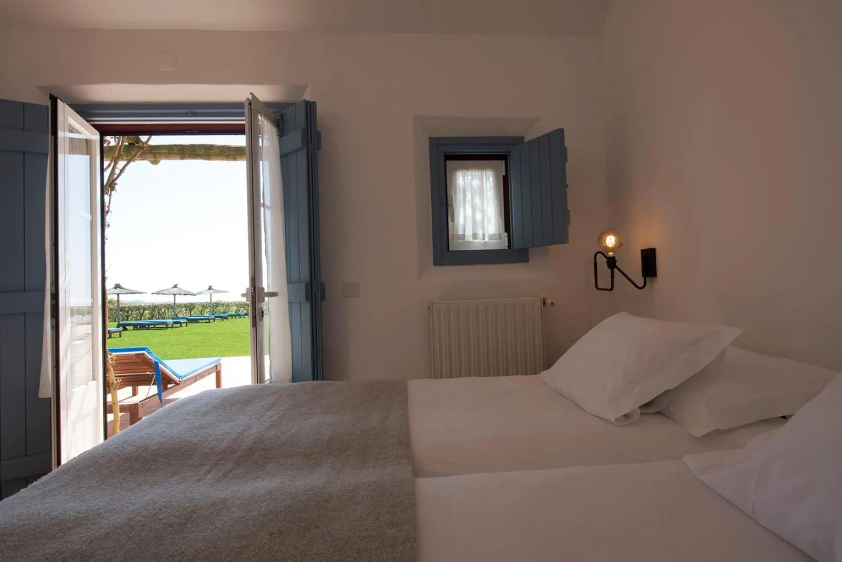 Balcony/Terrace, Bed in Herdade Do Touril