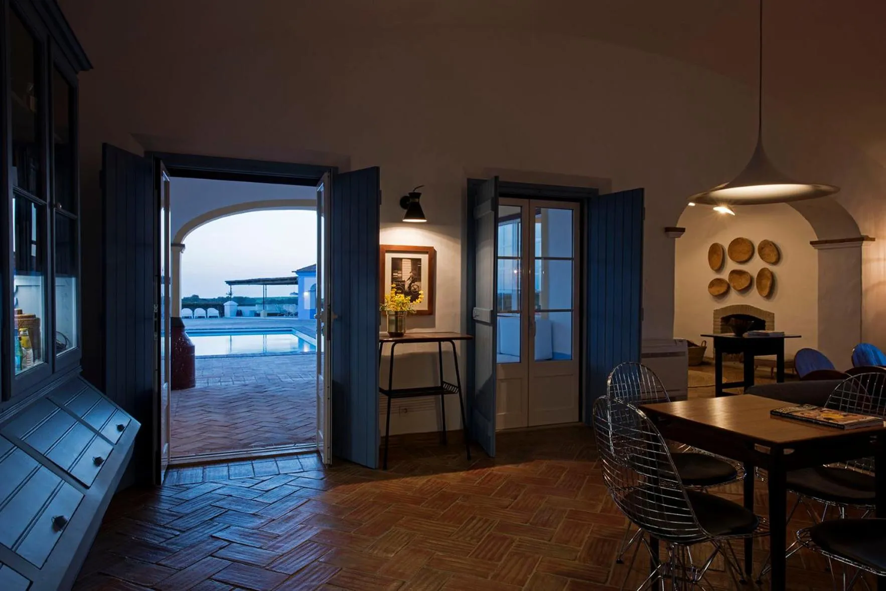 Communal lounge/ TV room in Herdade Do Touril