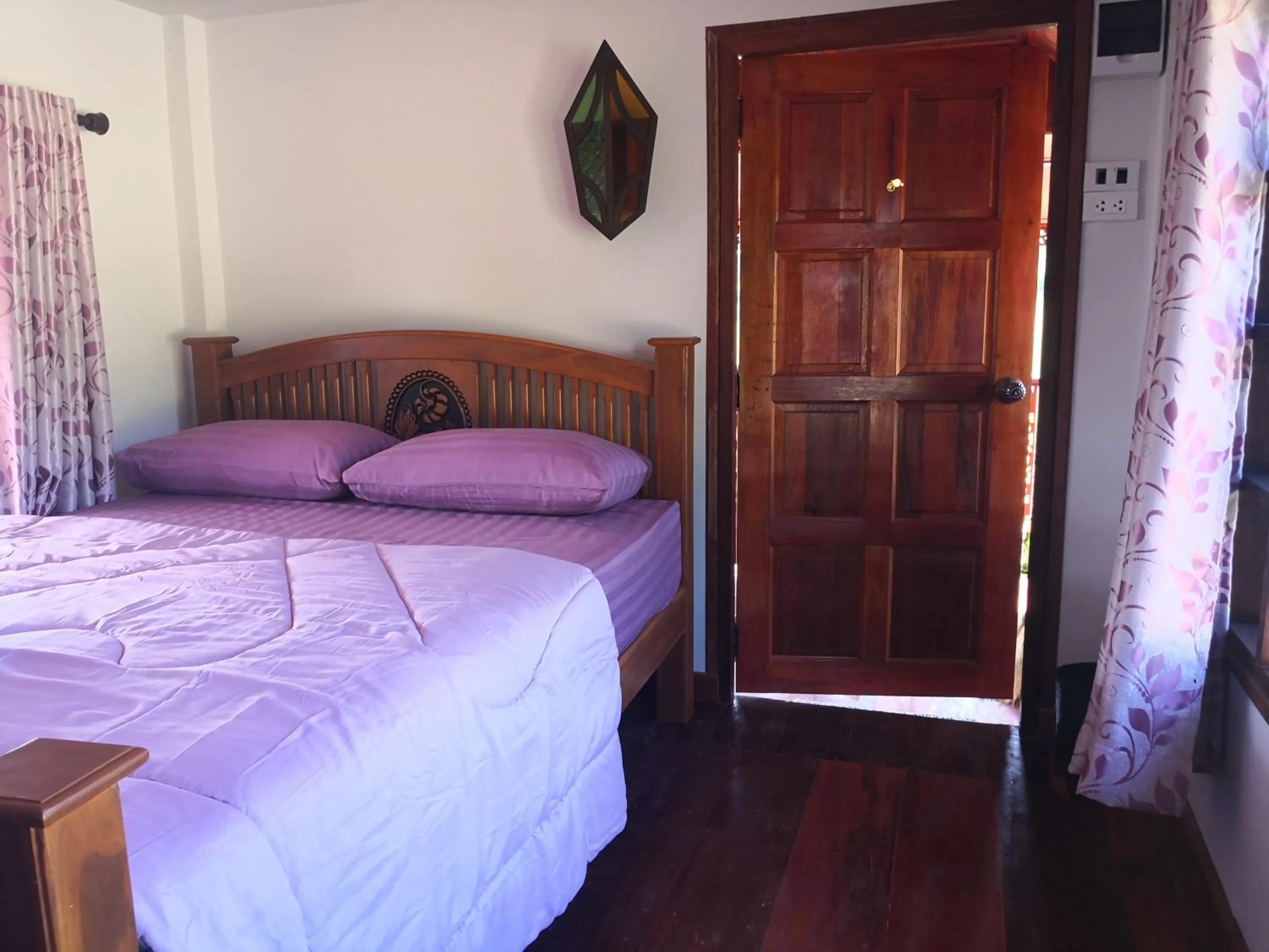 Bed in Pumaka Resort