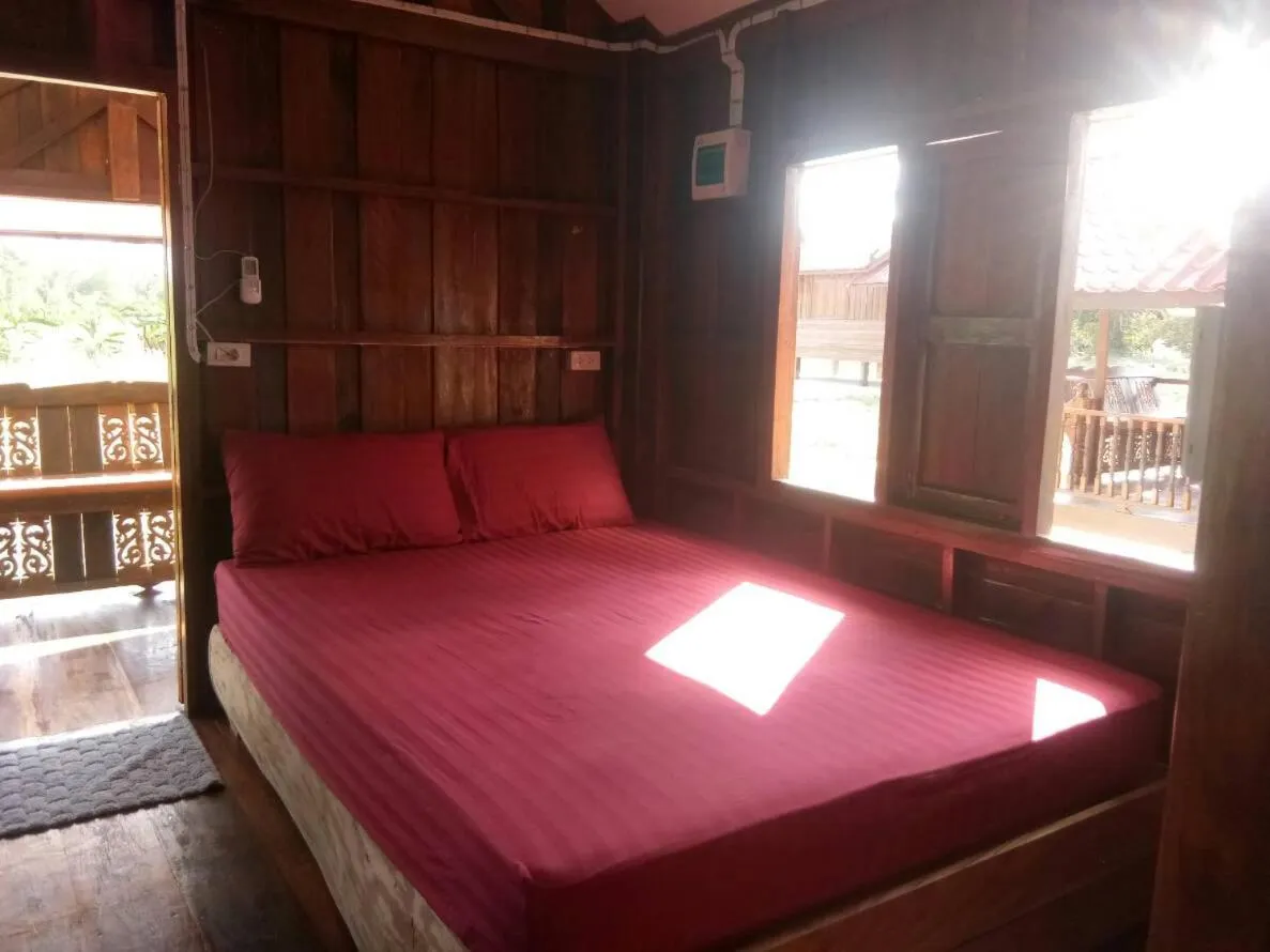 Bed in Pumaka Resort