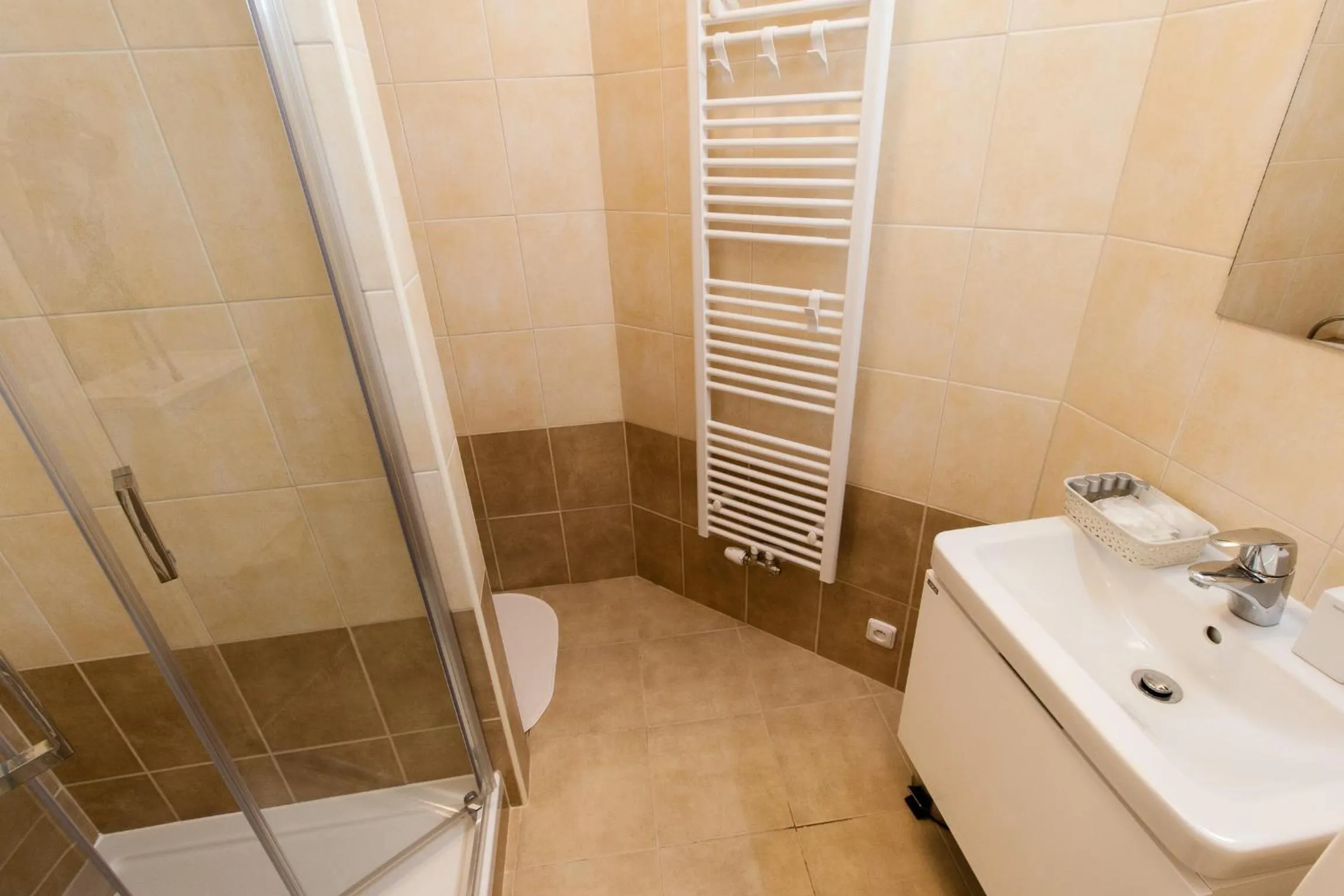 Shower in Karlova 25 Apartments