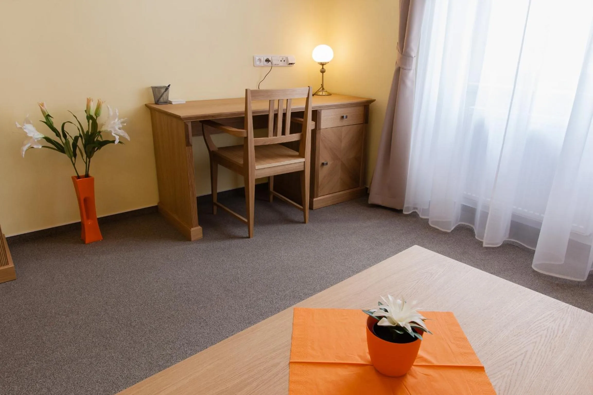 Seating area in Karlova 25 Apartments