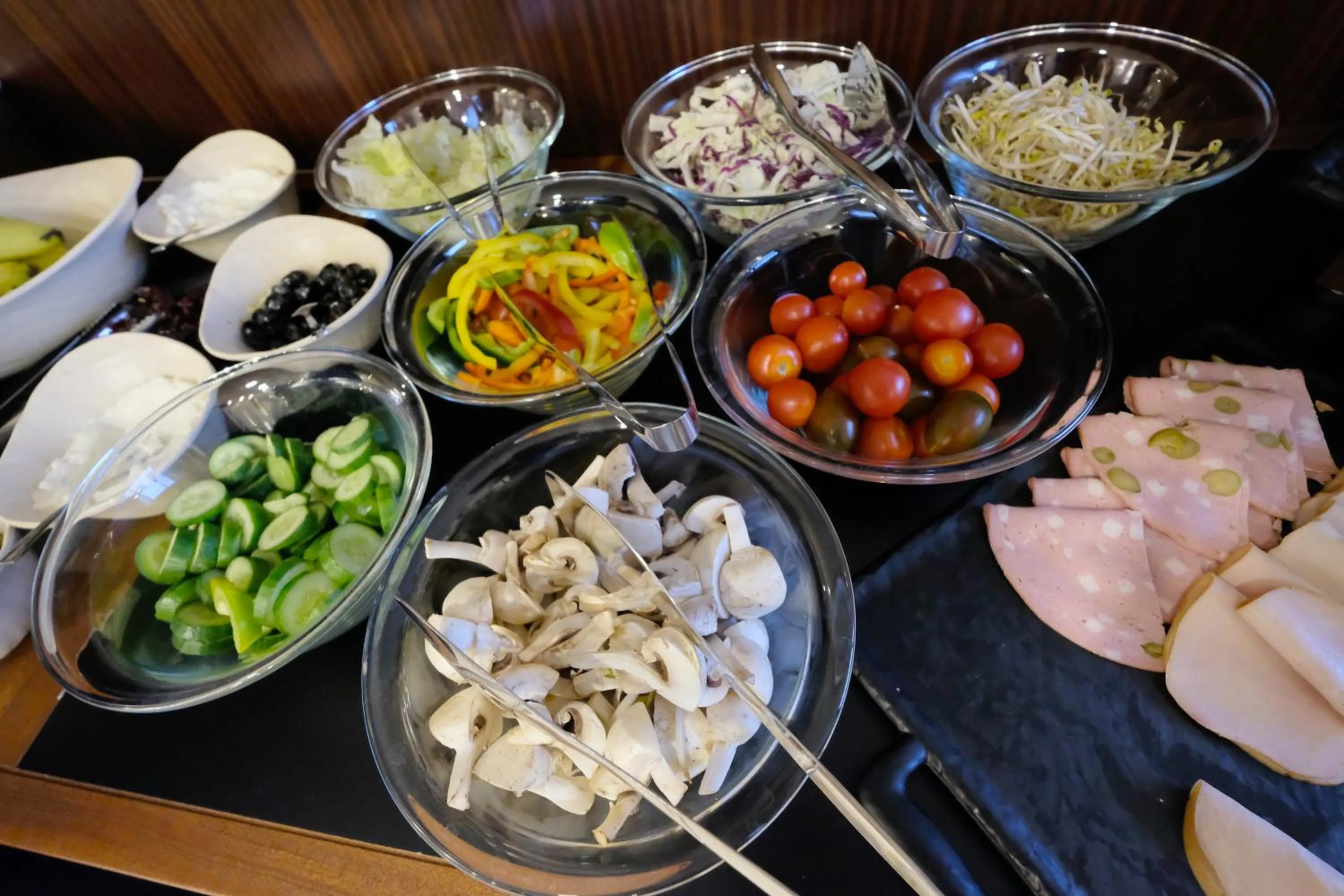 Breakfast in Tantur Hills Hotel - Jerusalem