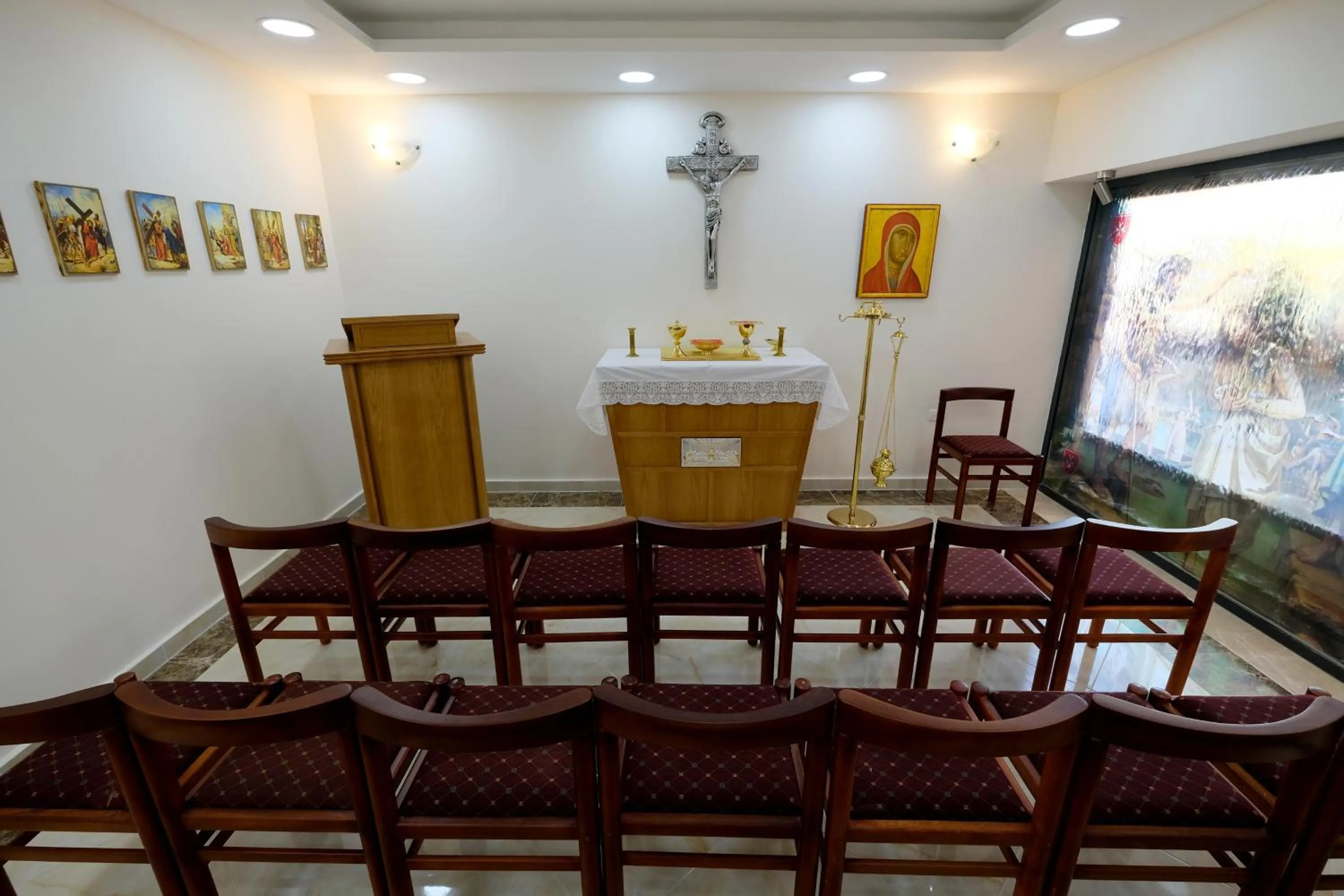 Place of worship in Tantur Hills Hotel - Jerusalem