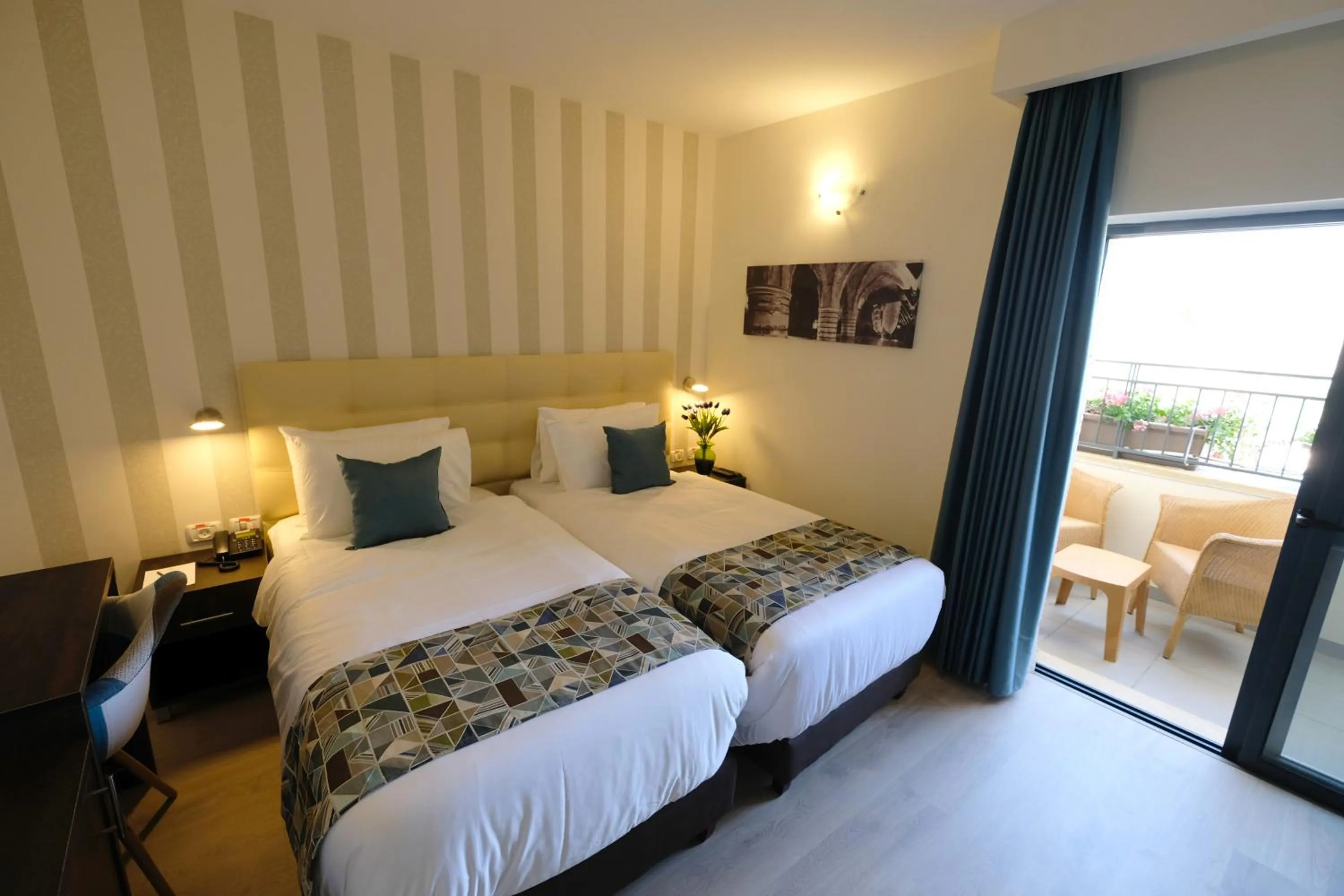 Bedroom, Bed in Tantur Hills Hotel - Jerusalem