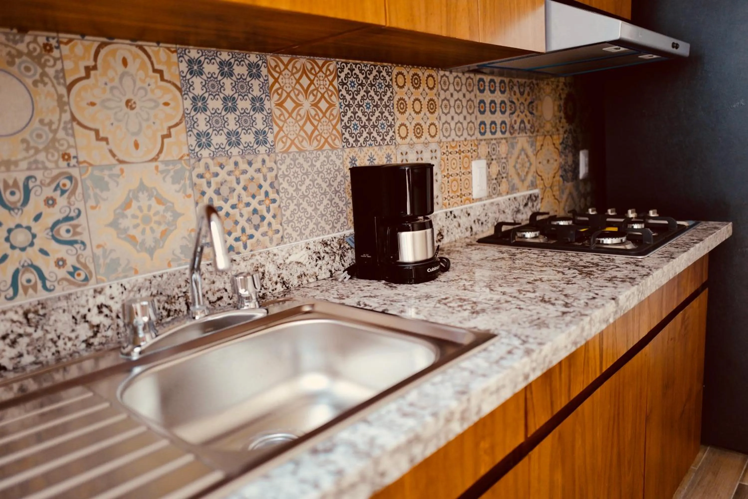 Kitchen or kitchenette in Villas La Ceiba
