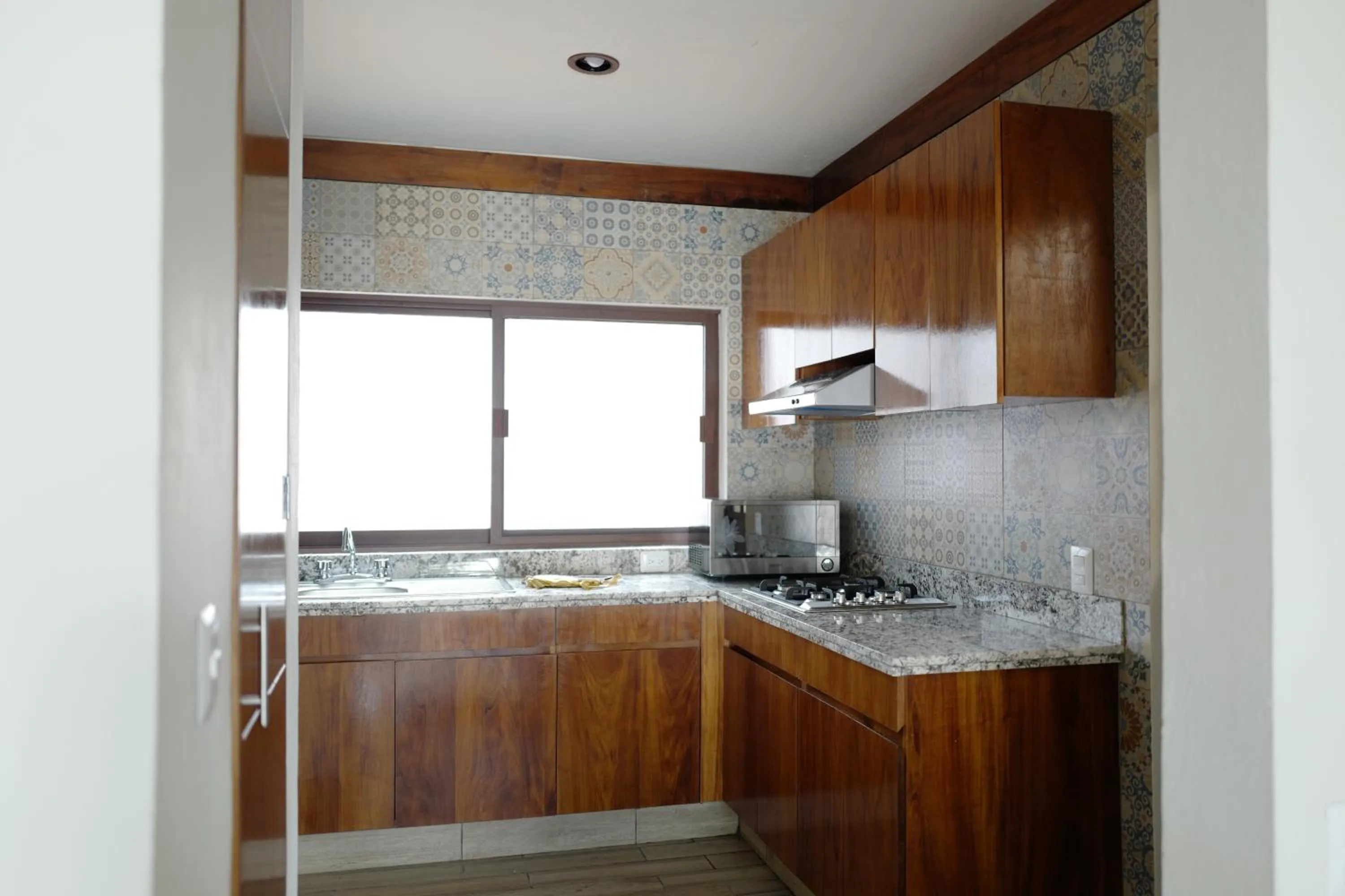 Kitchen or kitchenette in Villas La Ceiba