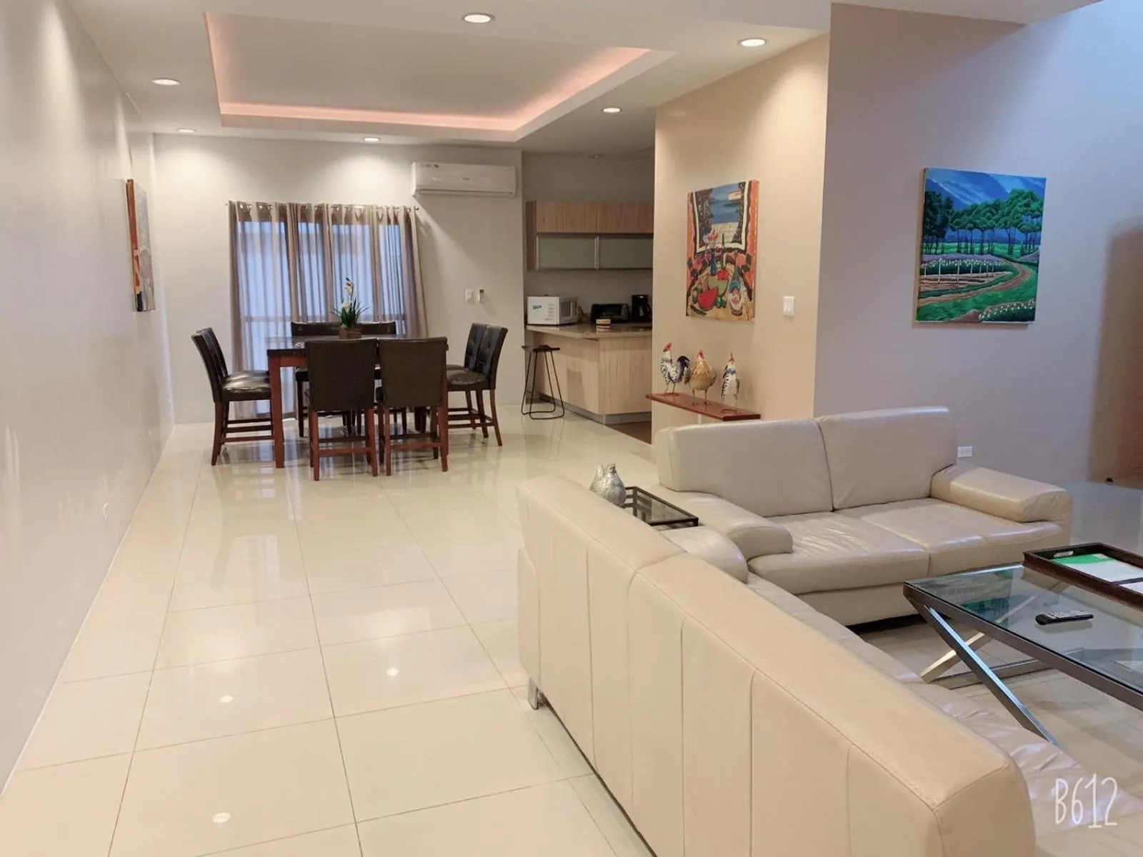 Living room in Tumon Bel-Air Serviced Residence