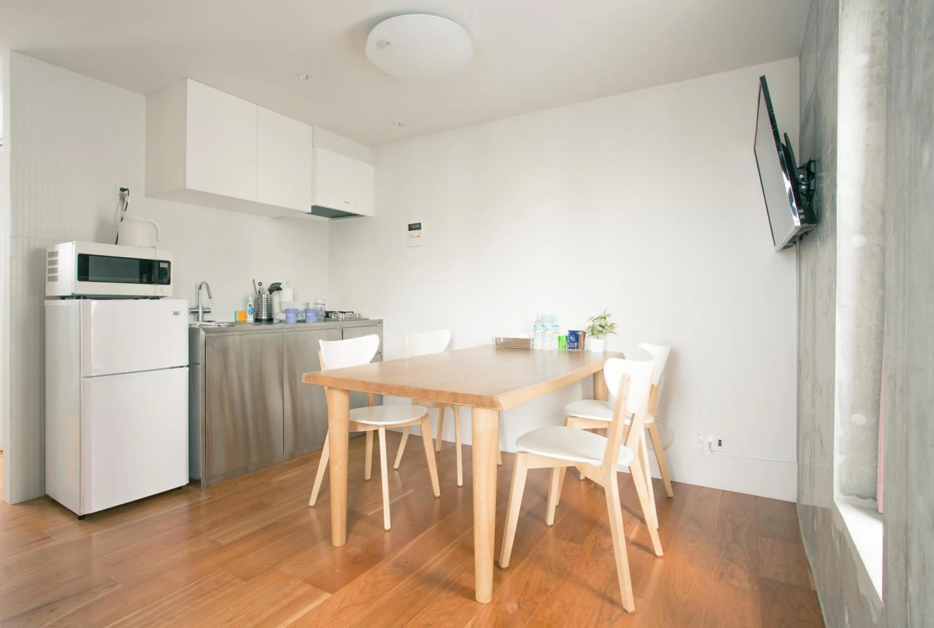 Kitchen or kitchenette in DOMO Hotel