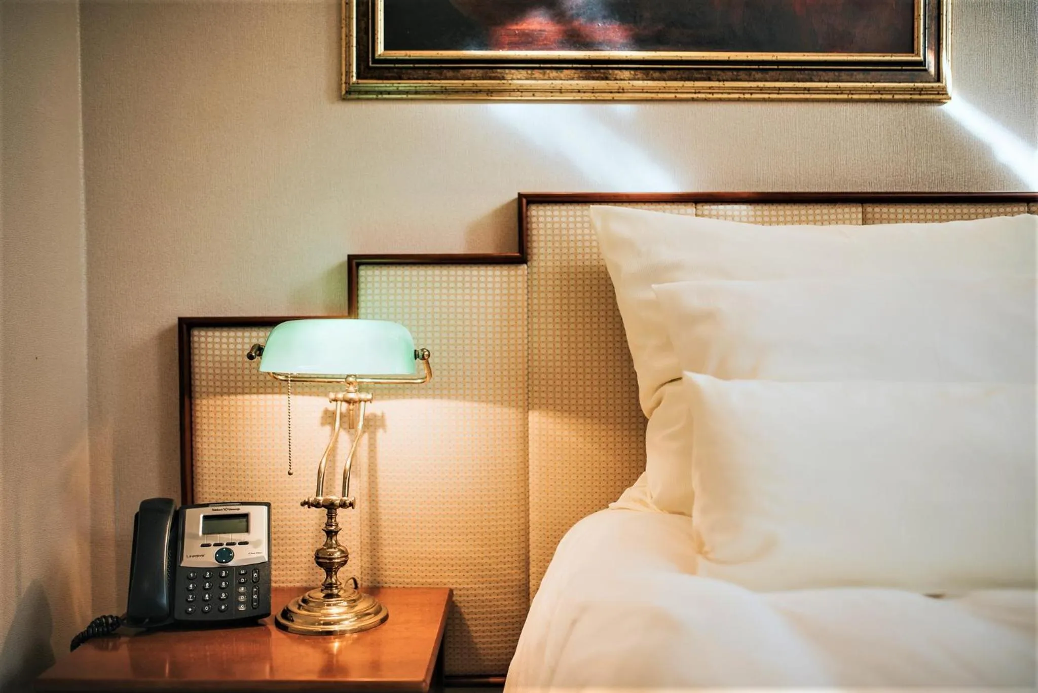 Bed in Hotel Mitra, Story Hotels