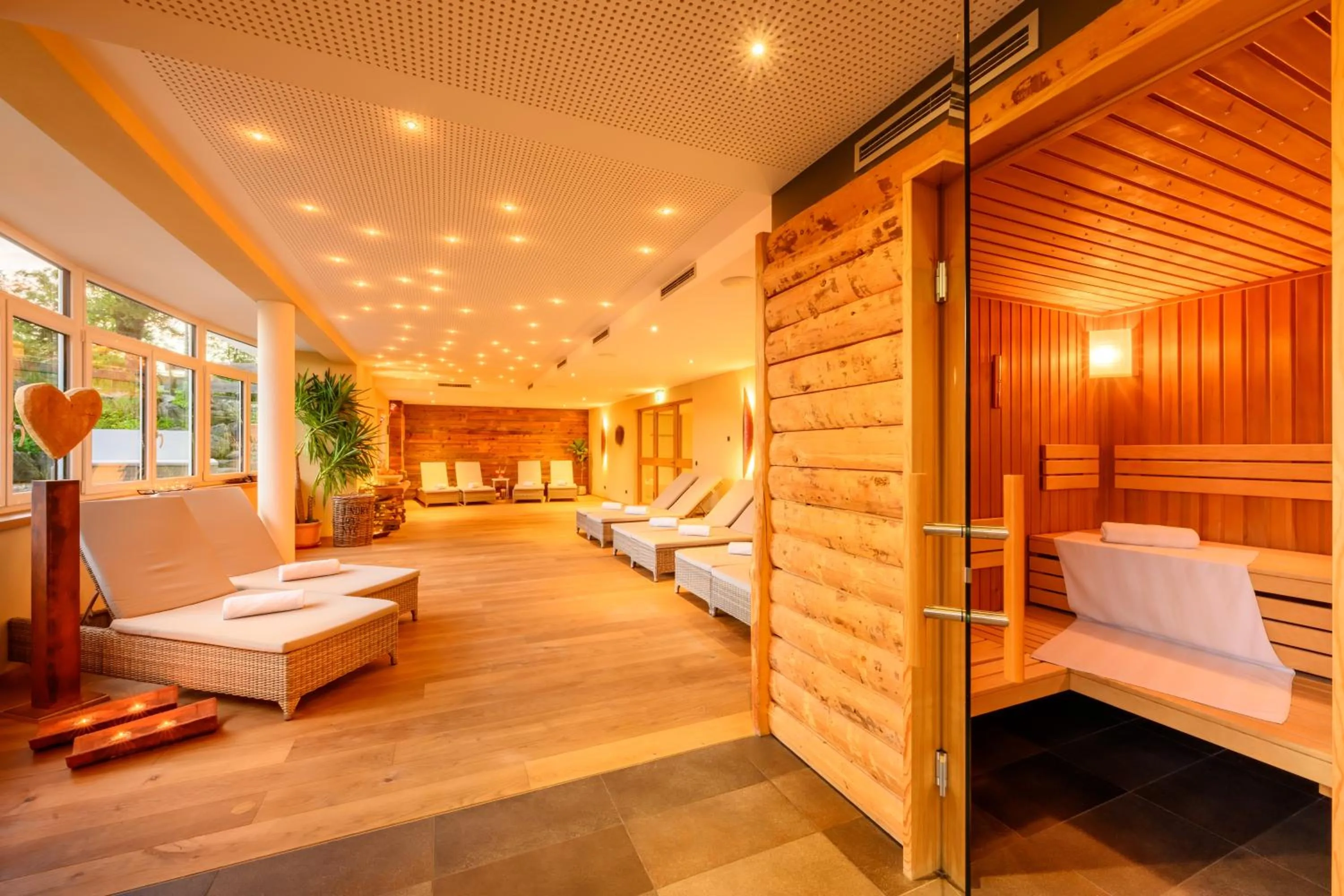 Sauna in Aparthotel Weinklause Superior