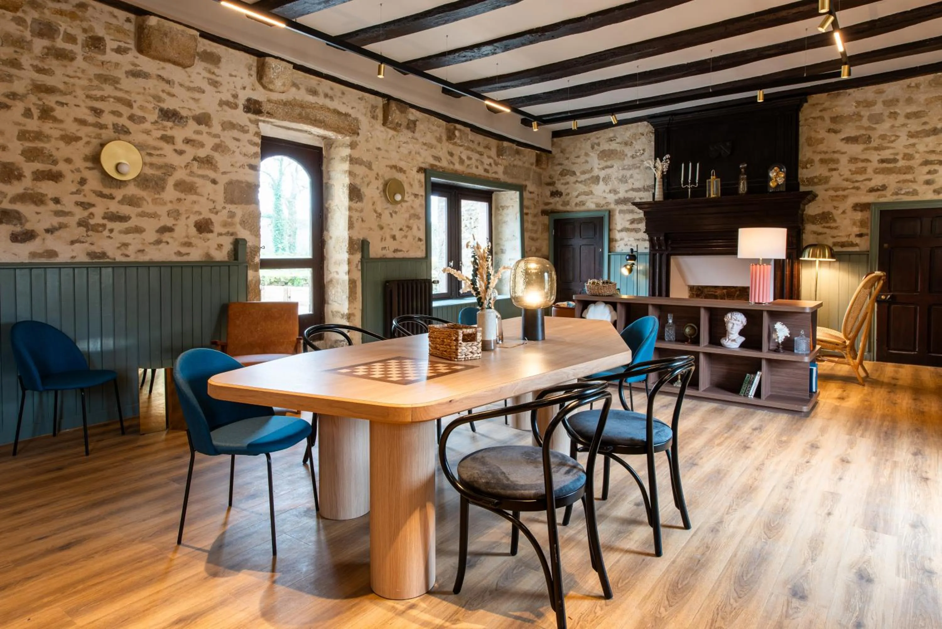 Living room in La Maison OBONO Hôtel & Spa