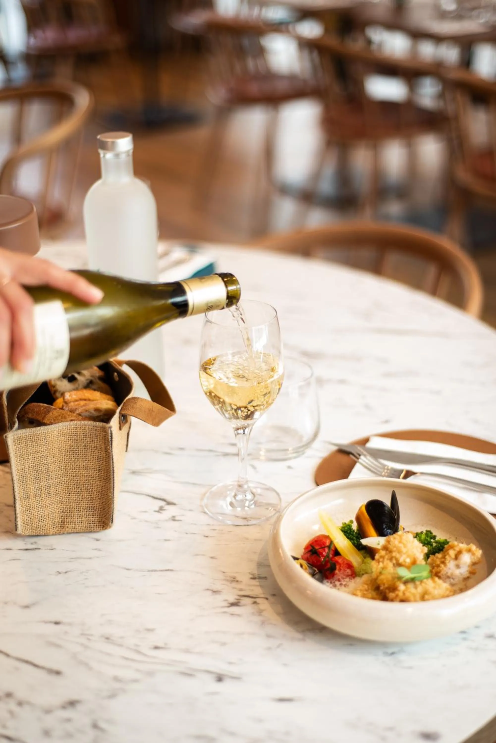 Food in La Maison OBONO Hôtel & Spa