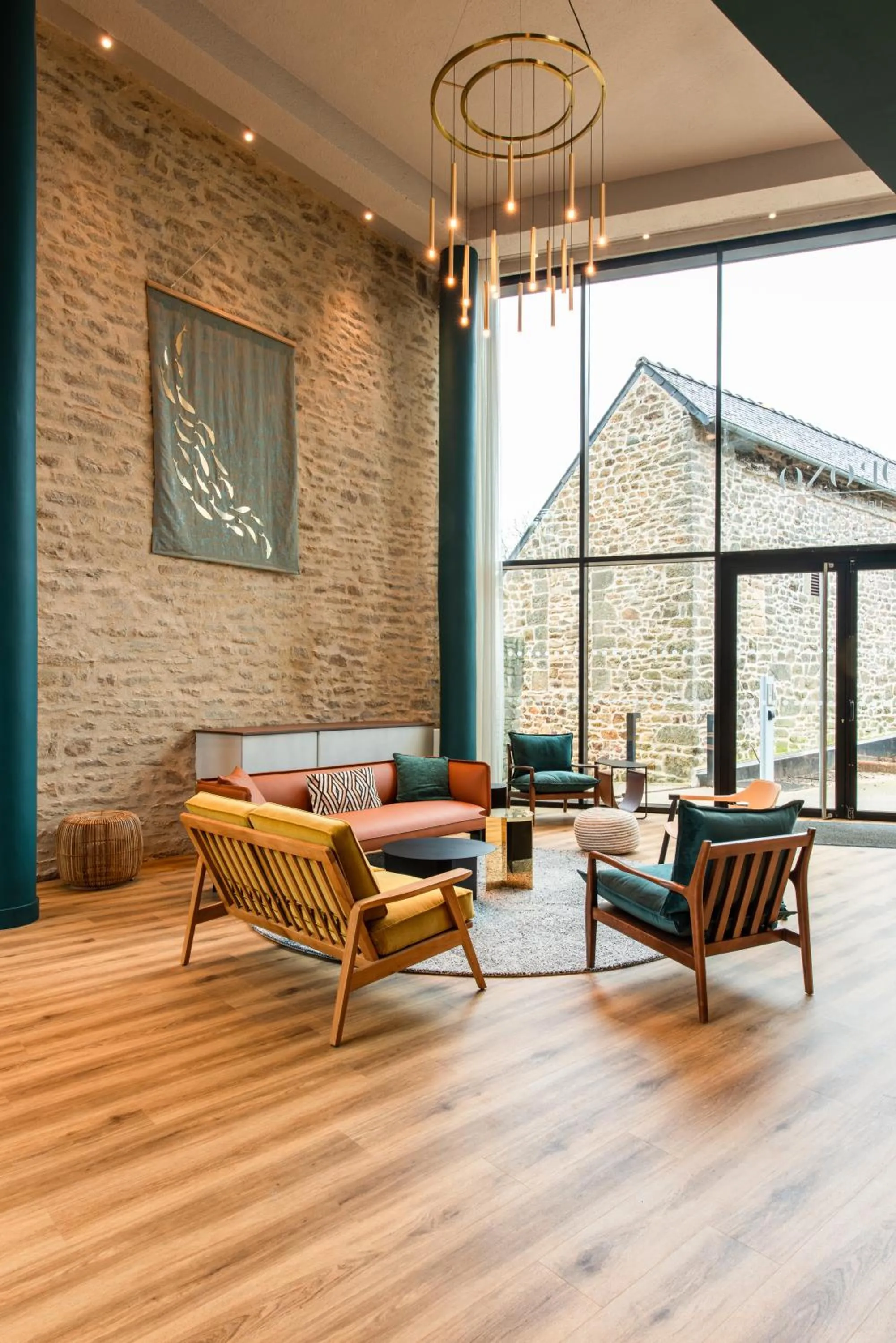 Lobby or reception in La Maison OBONO Hôtel & Spa