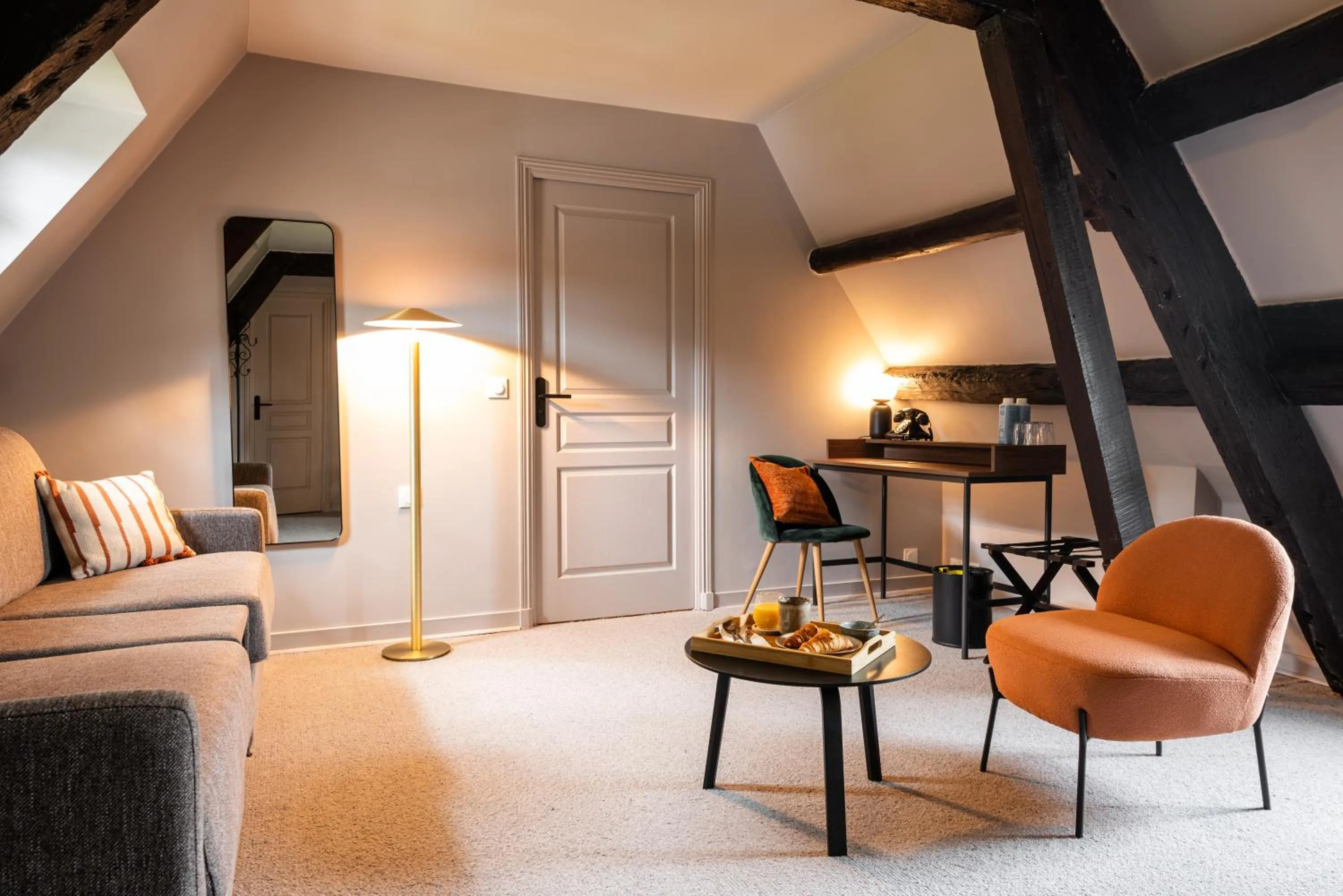 Living room in La Maison OBONO Hôtel & Spa