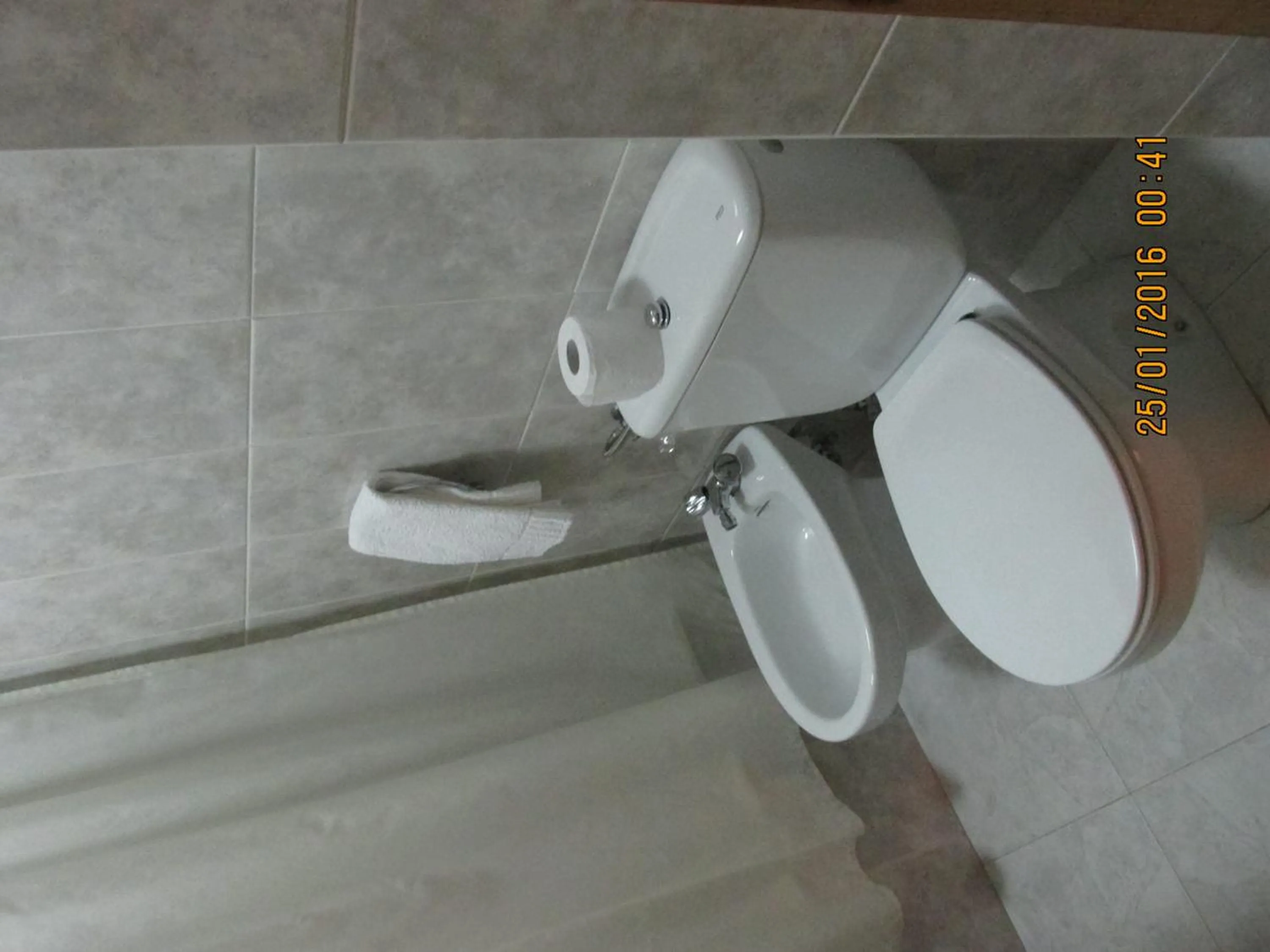 Bathroom in Hotel Conde