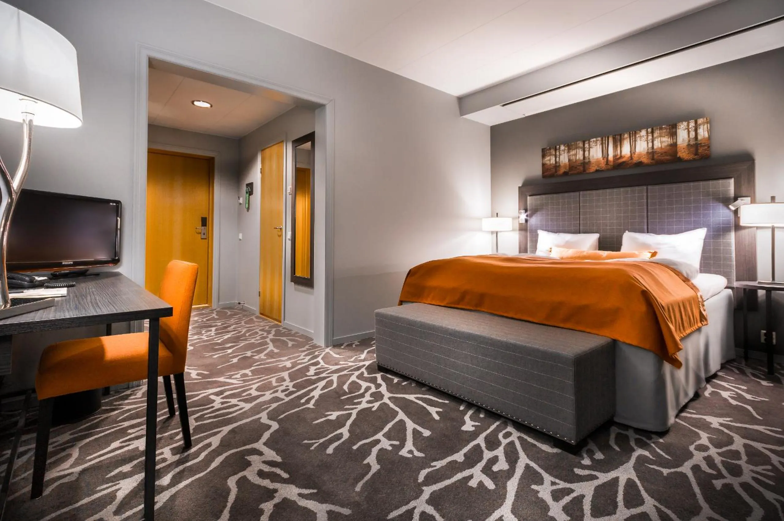 Bed in Soria Moria Hotell