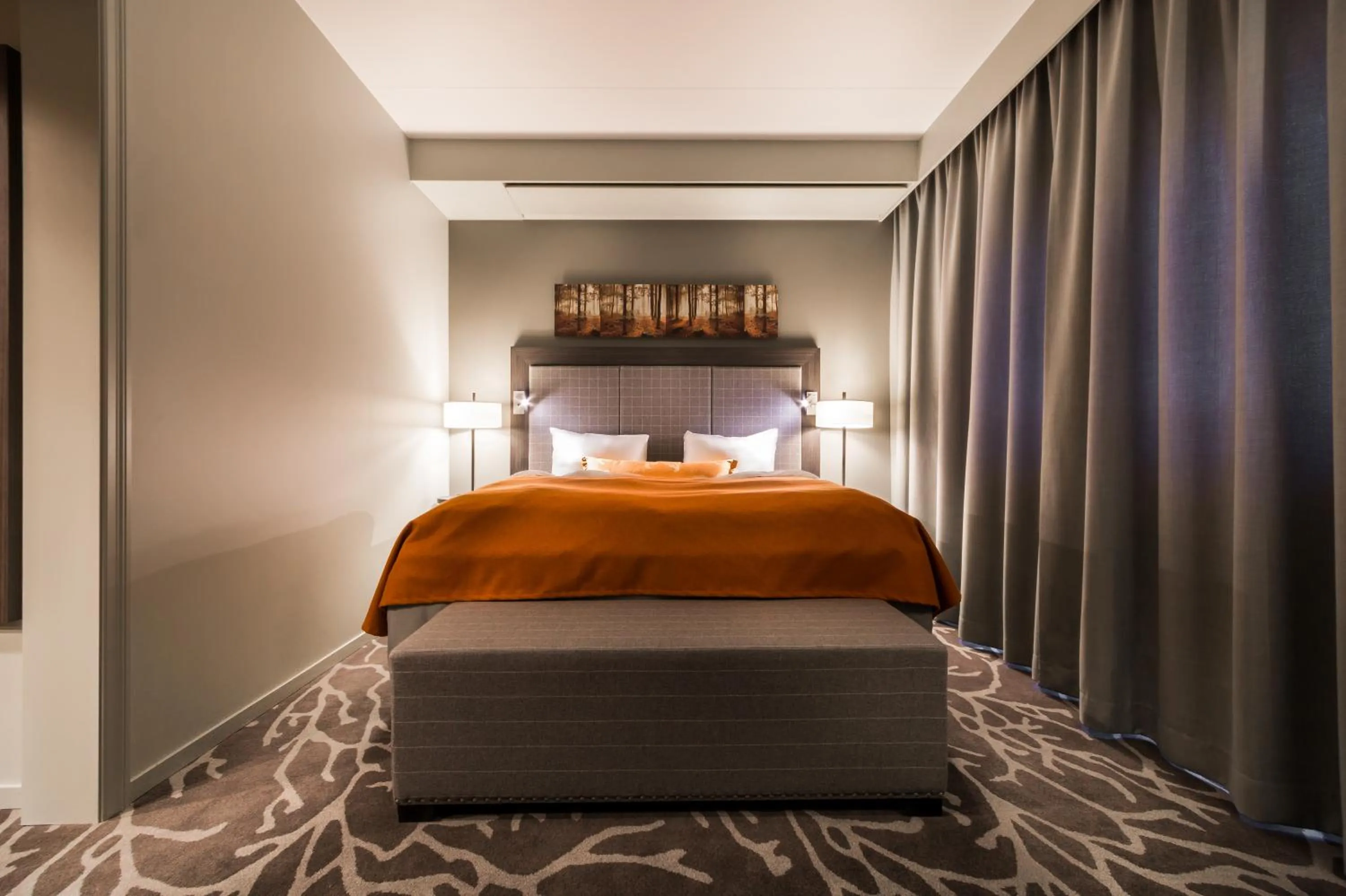 Bed in Soria Moria Hotell