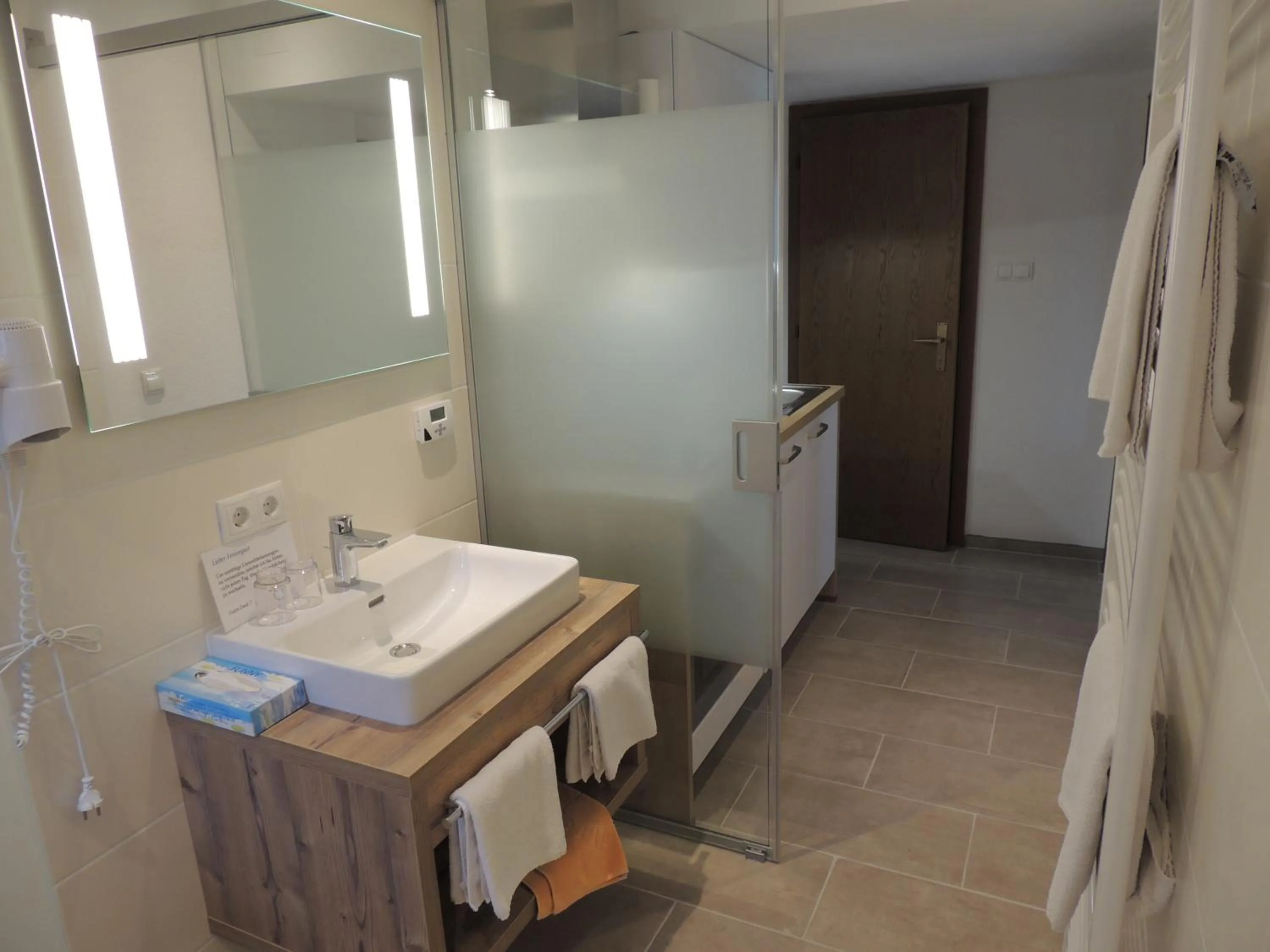 Bathroom in Pension Winnebach