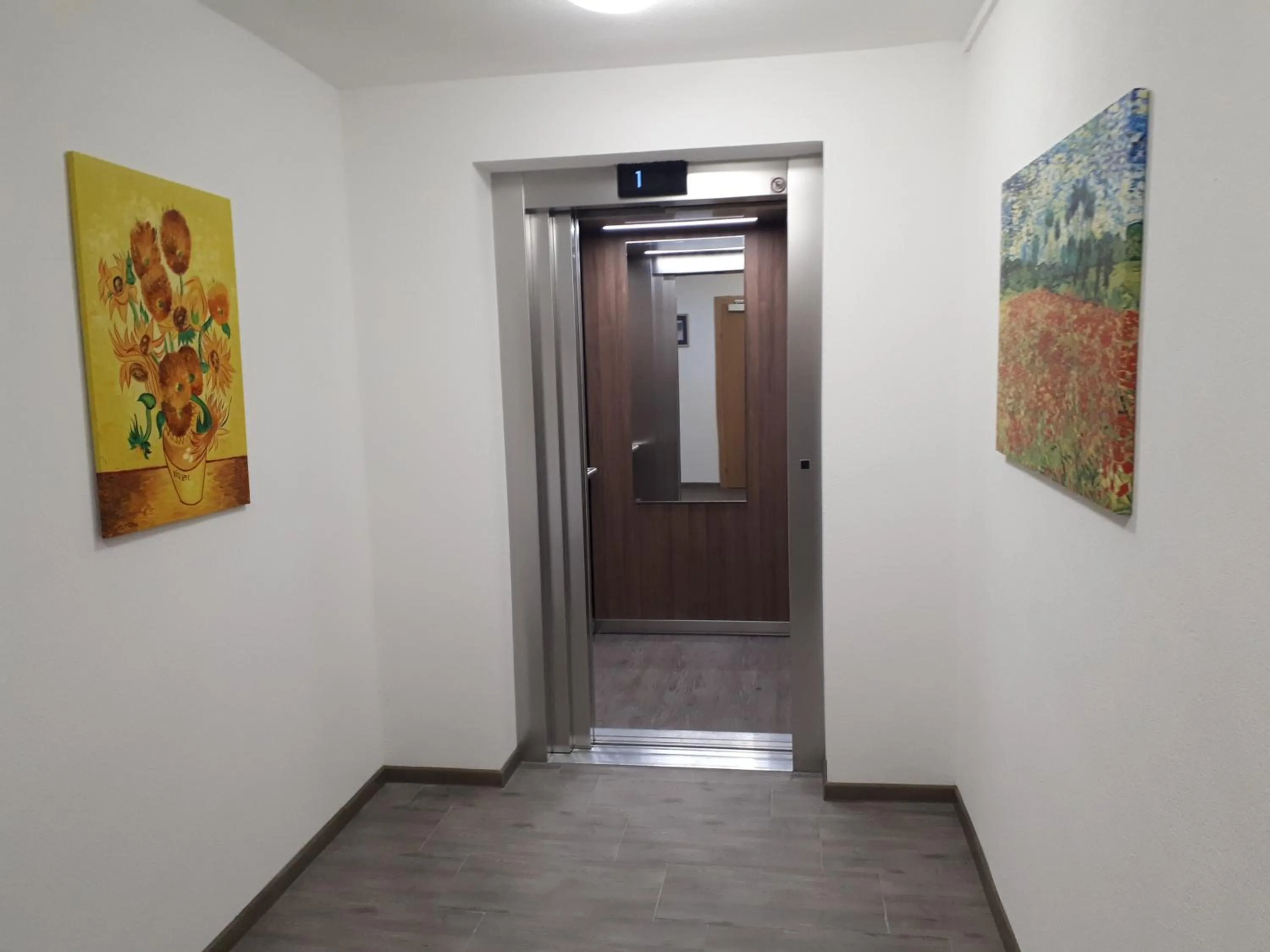 Lobby or reception in Pension Winnebach