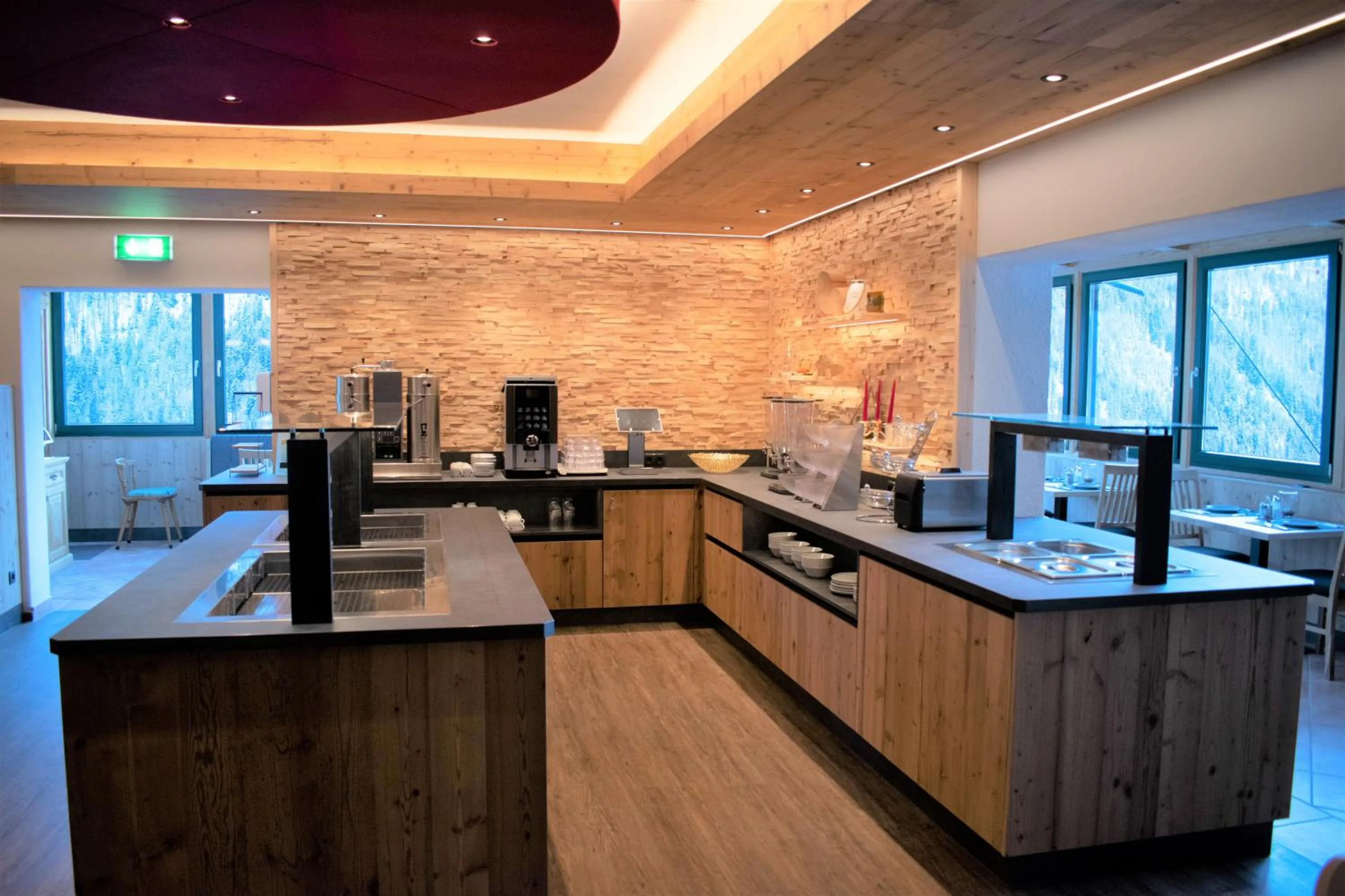 Restaurant/places to eat in Pension Winnebach