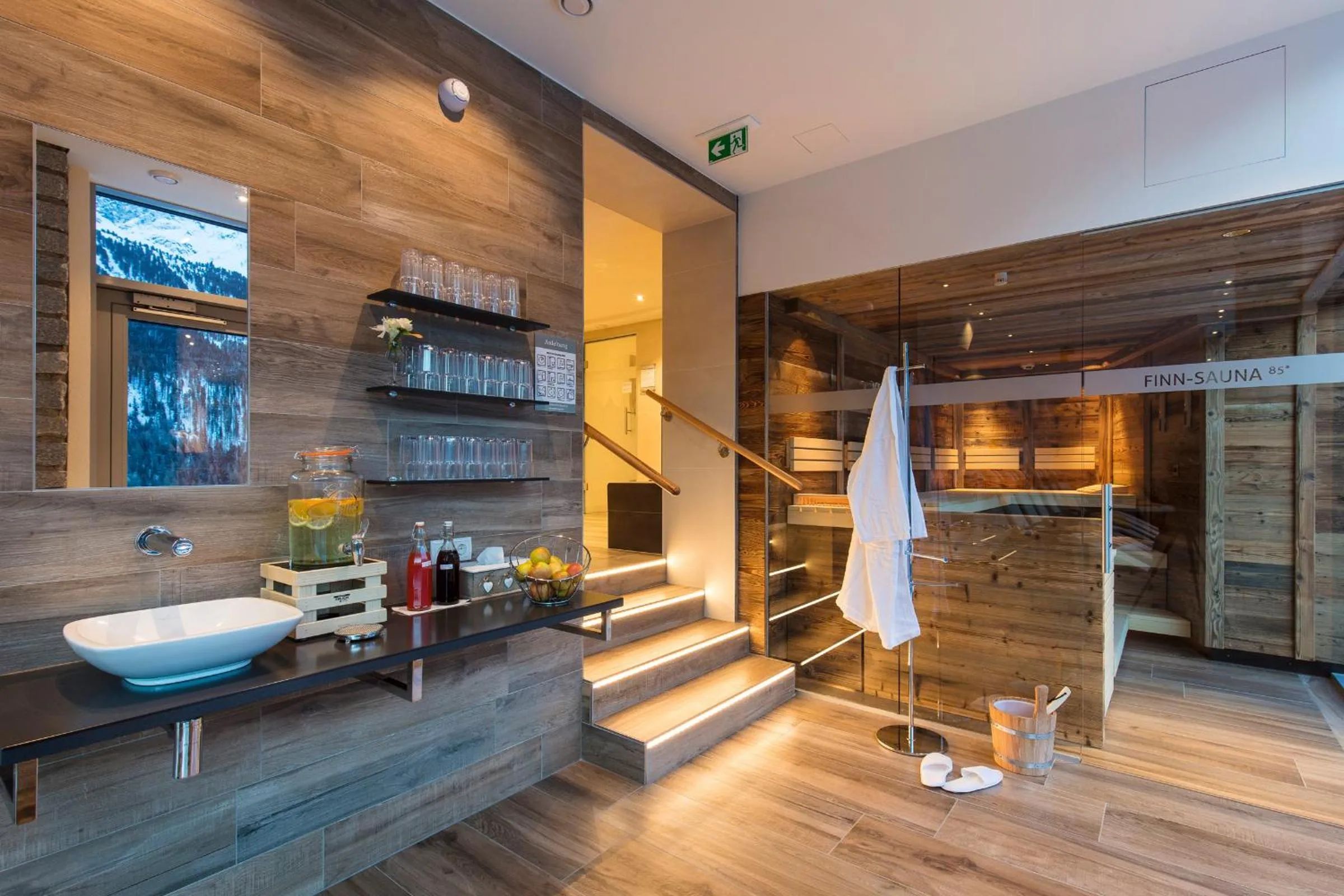 Spa and wellness centre/facilities in Pension Winnebach