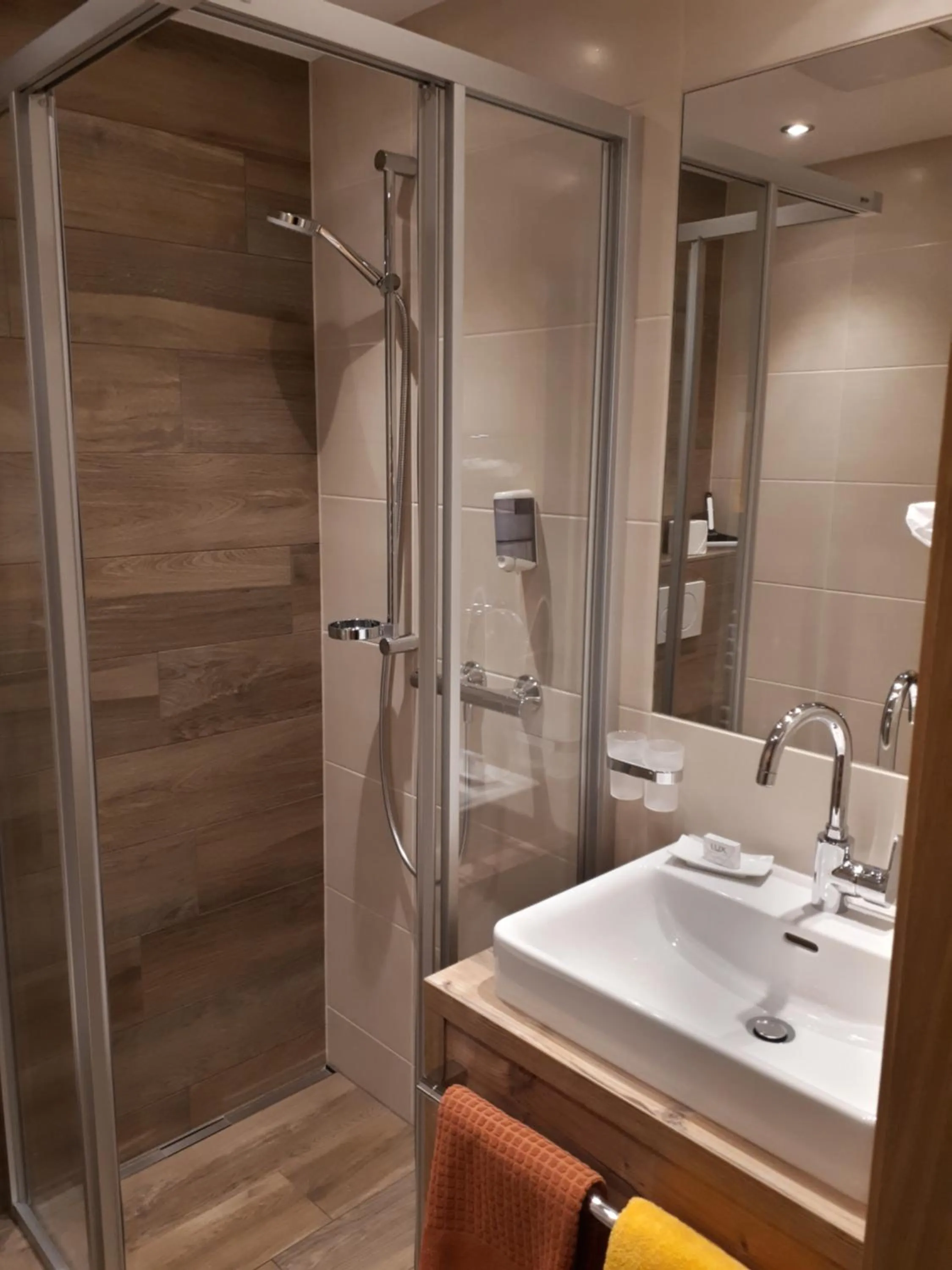 Bathroom in Pension Winnebach