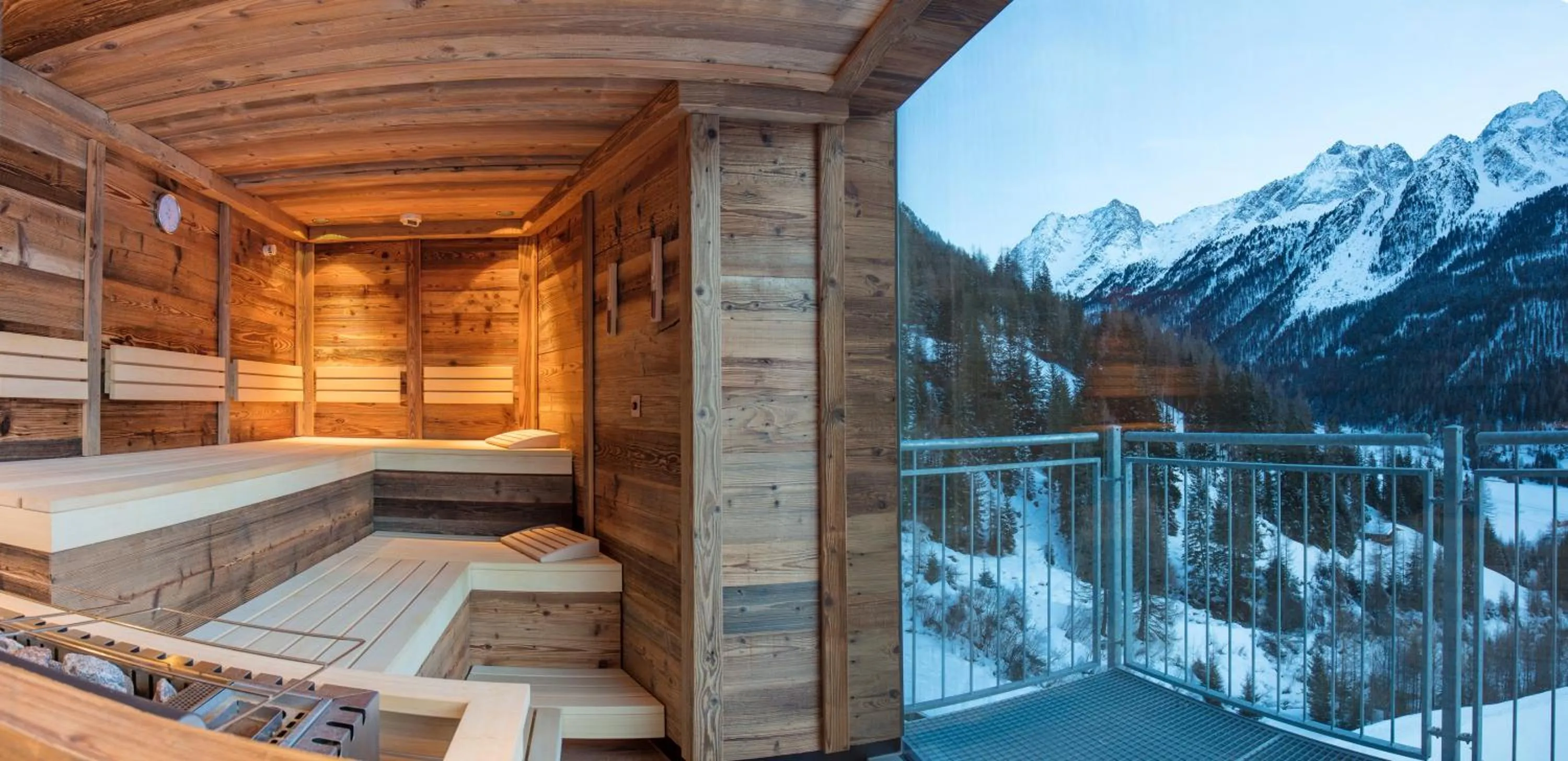 Sauna in Pension Winnebach