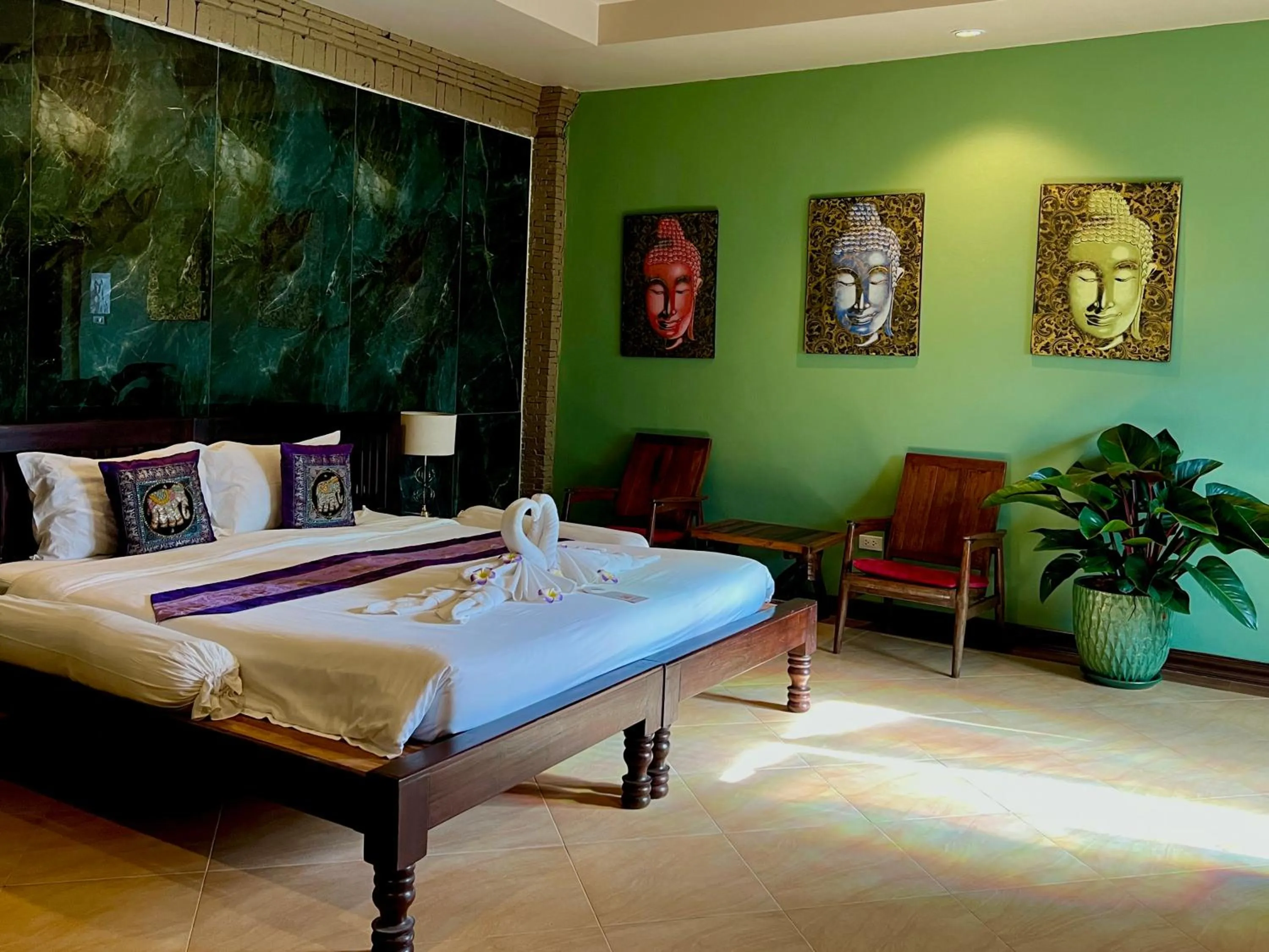 Bedroom, Bed in Baan Ton Rak Boutique Resort