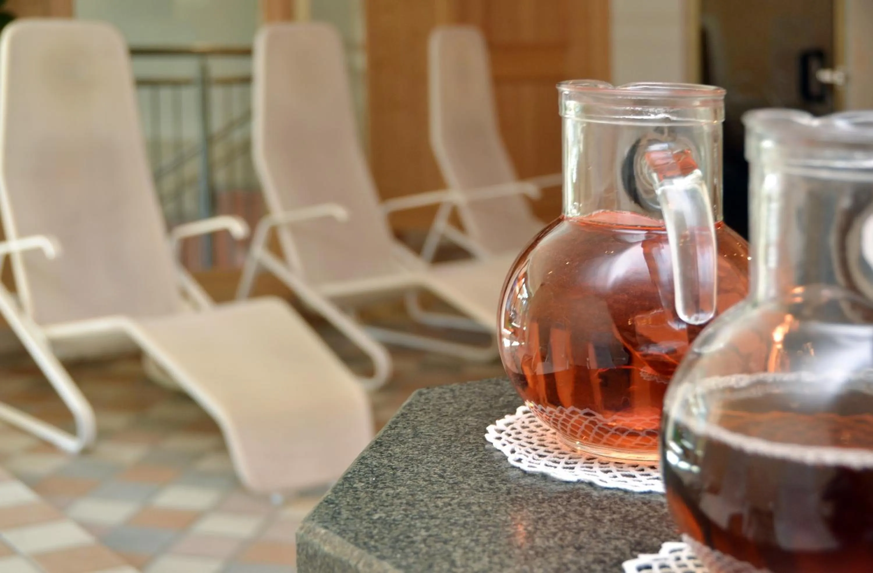 Swimming pool in Hotel La Soldanella