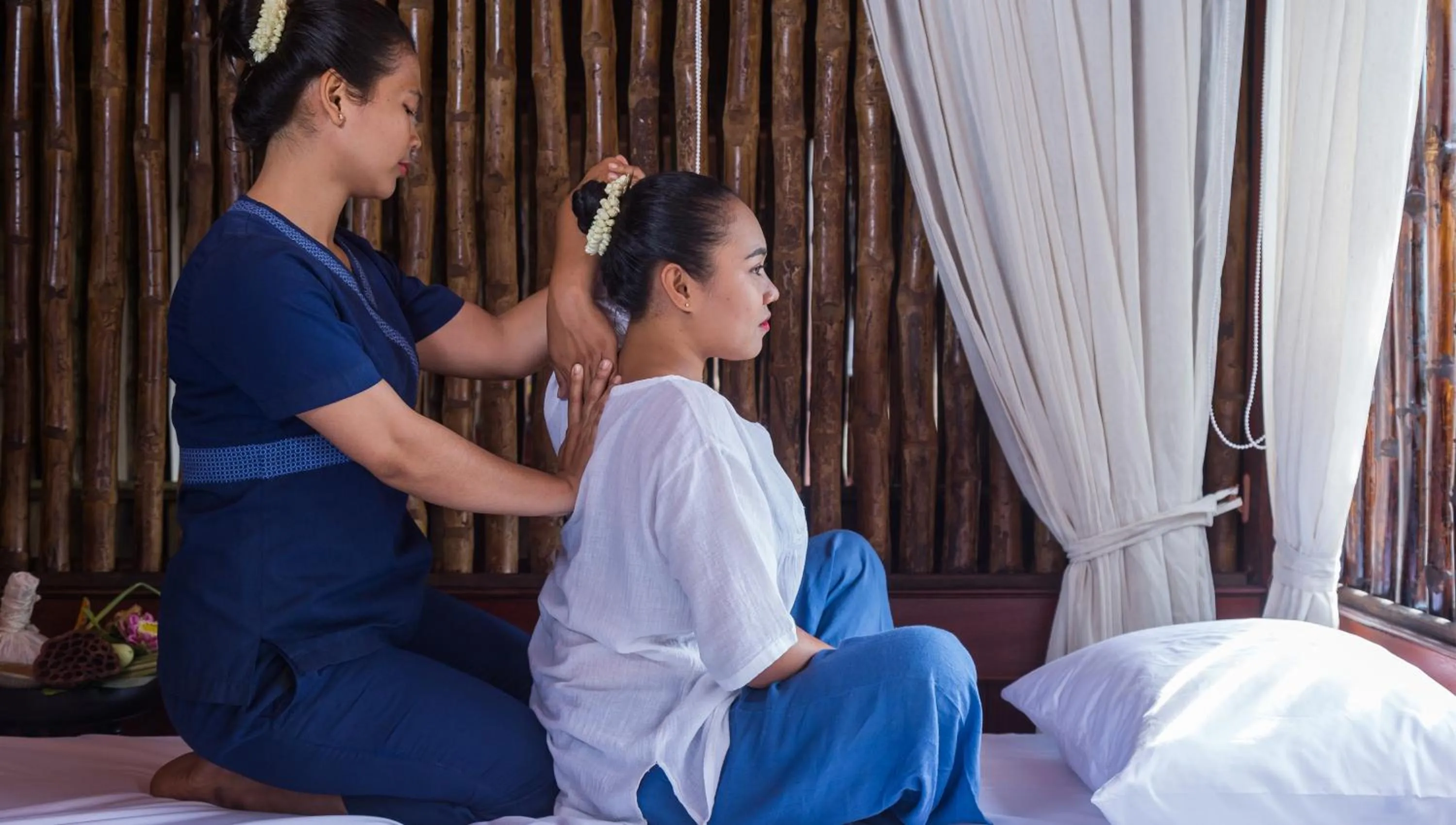 People in BB Angkor Green Resort