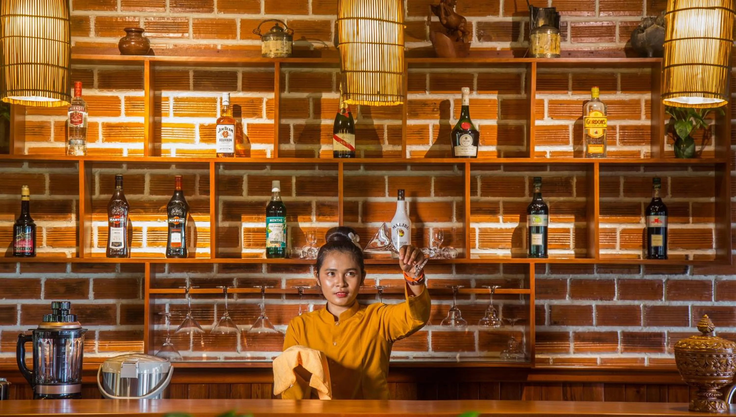 Staff in BB Angkor Green Resort