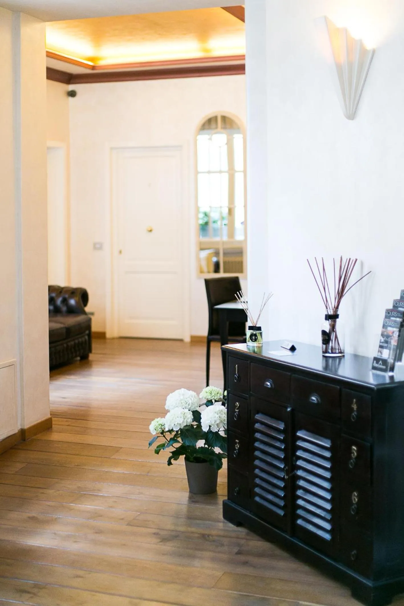 Communal lounge/ TV room in Residenza Gambrinus