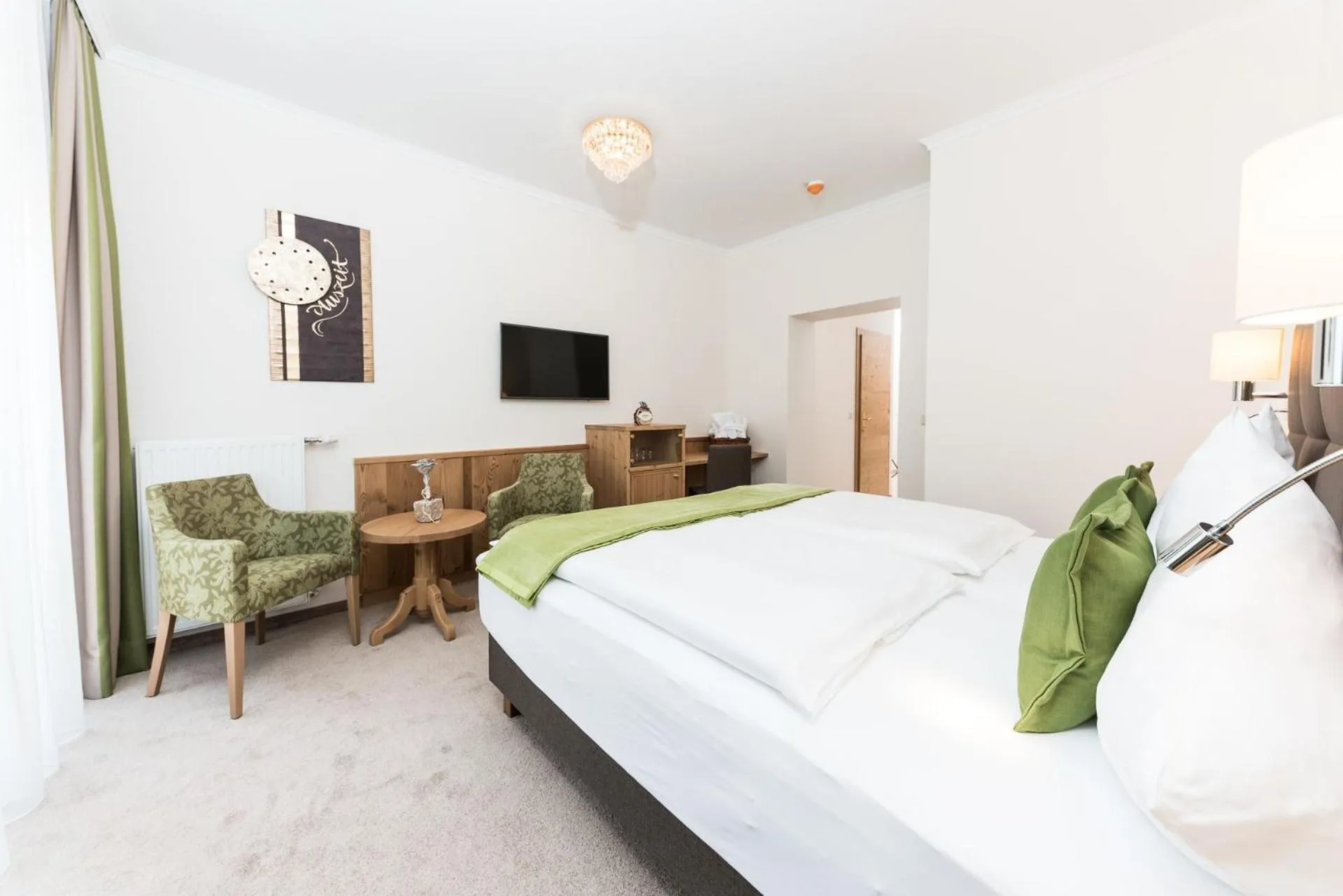 Bed in Vitalhotel Marienhof