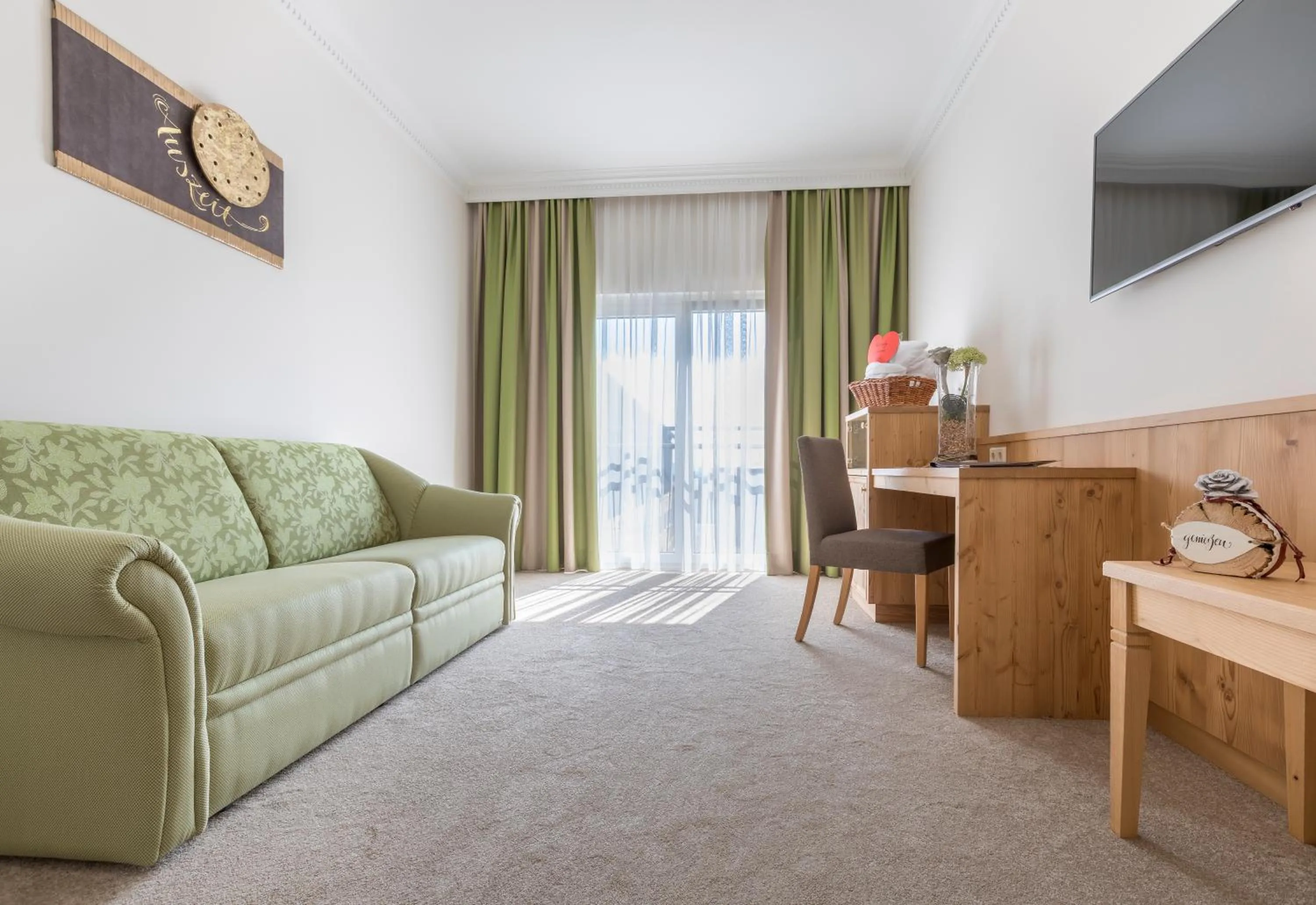 Bed in Vitalhotel Marienhof